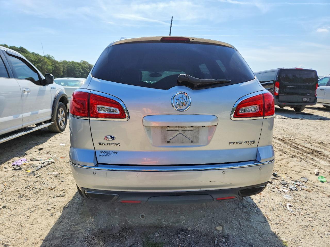 2014 Buick Enclave Серебряный vin: 5GAKVBKD5EJ325543