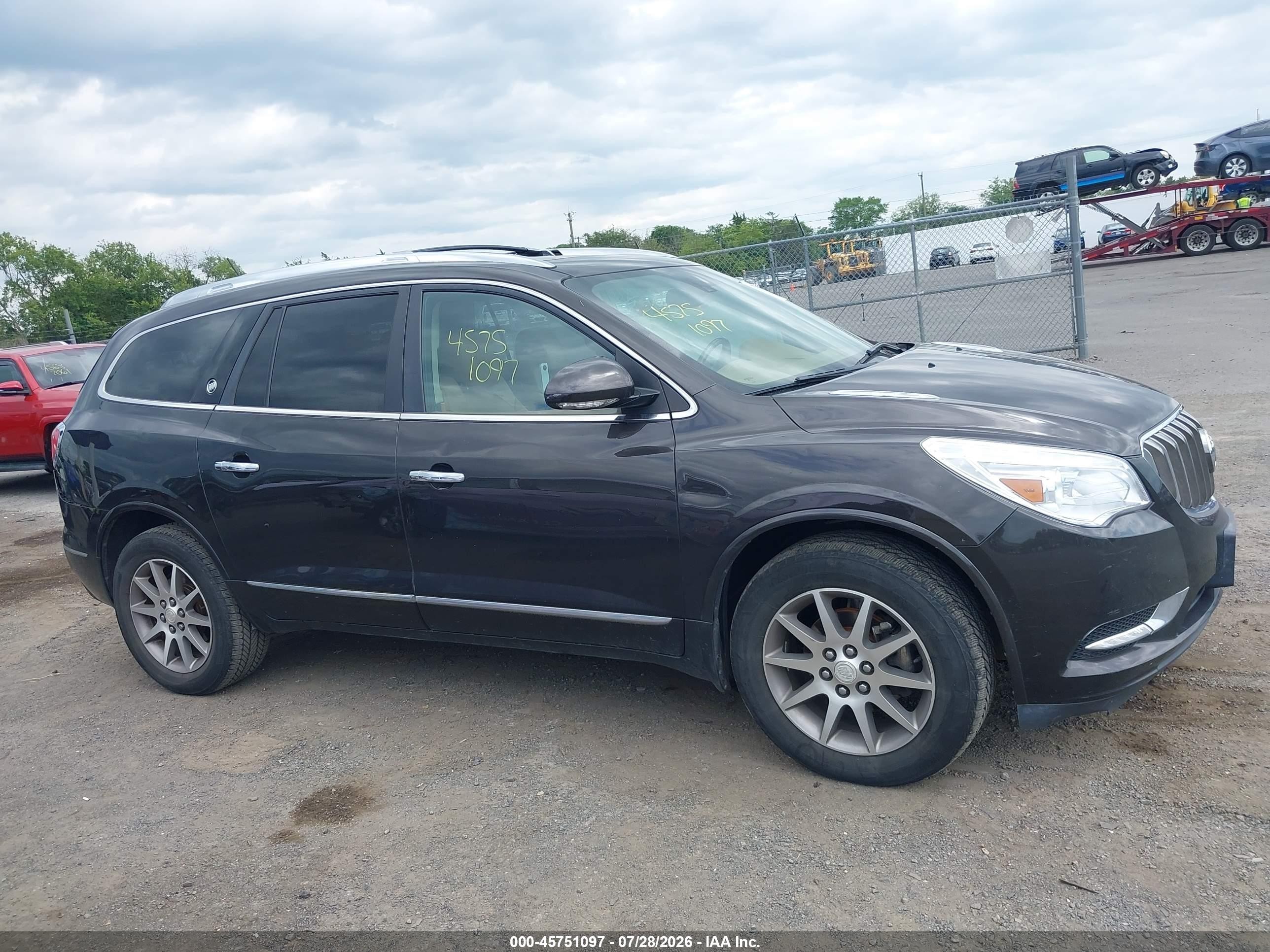 2014 Buick Enclave Leather Gray vin: 5GAKVBKD5EJ344514