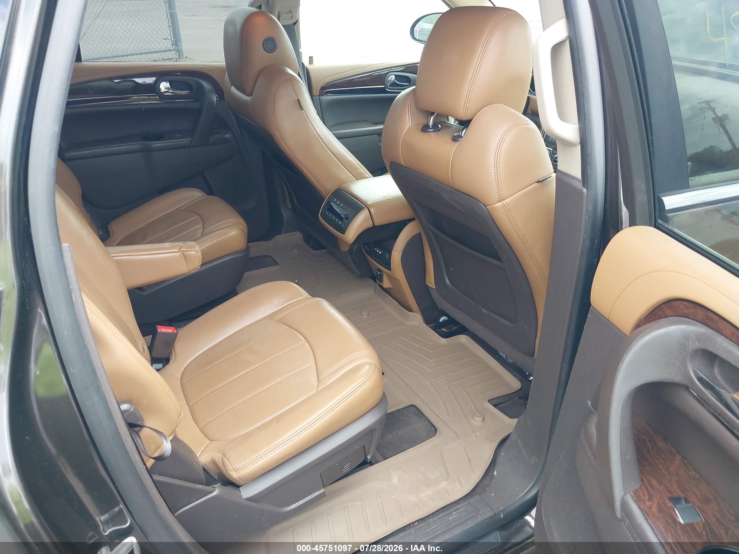 2014 Buick Enclave Leather Gray vin: 5GAKVBKD5EJ344514