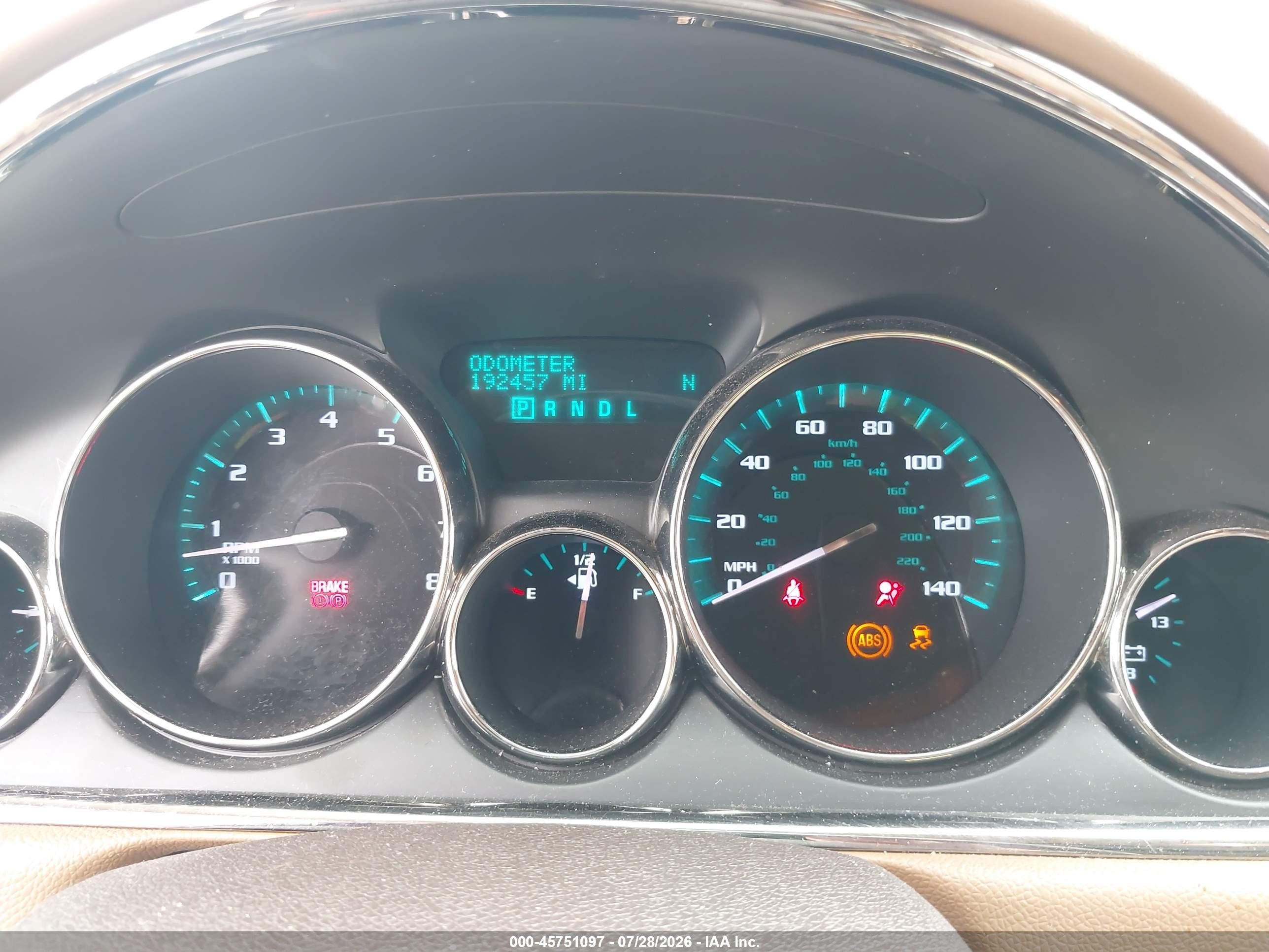 2014 Buick Enclave Leather Gray vin: 5GAKVBKD5EJ344514