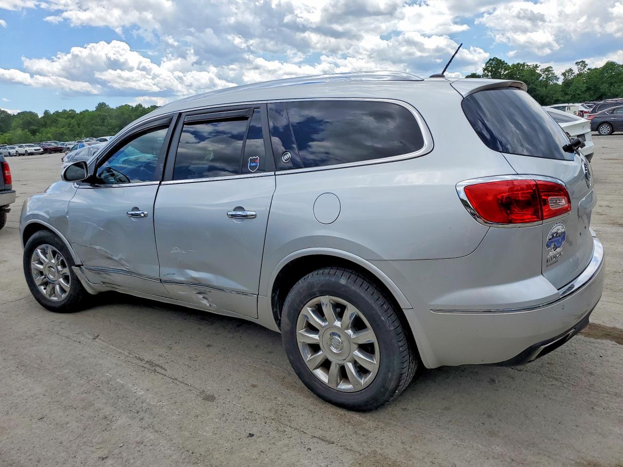2014 Buick Enclave Silver vin: 5GAKVBKD5EJ378064