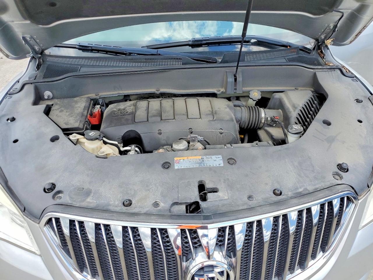 2014 Buick Enclave Silver vin: 5GAKVBKD5EJ378064