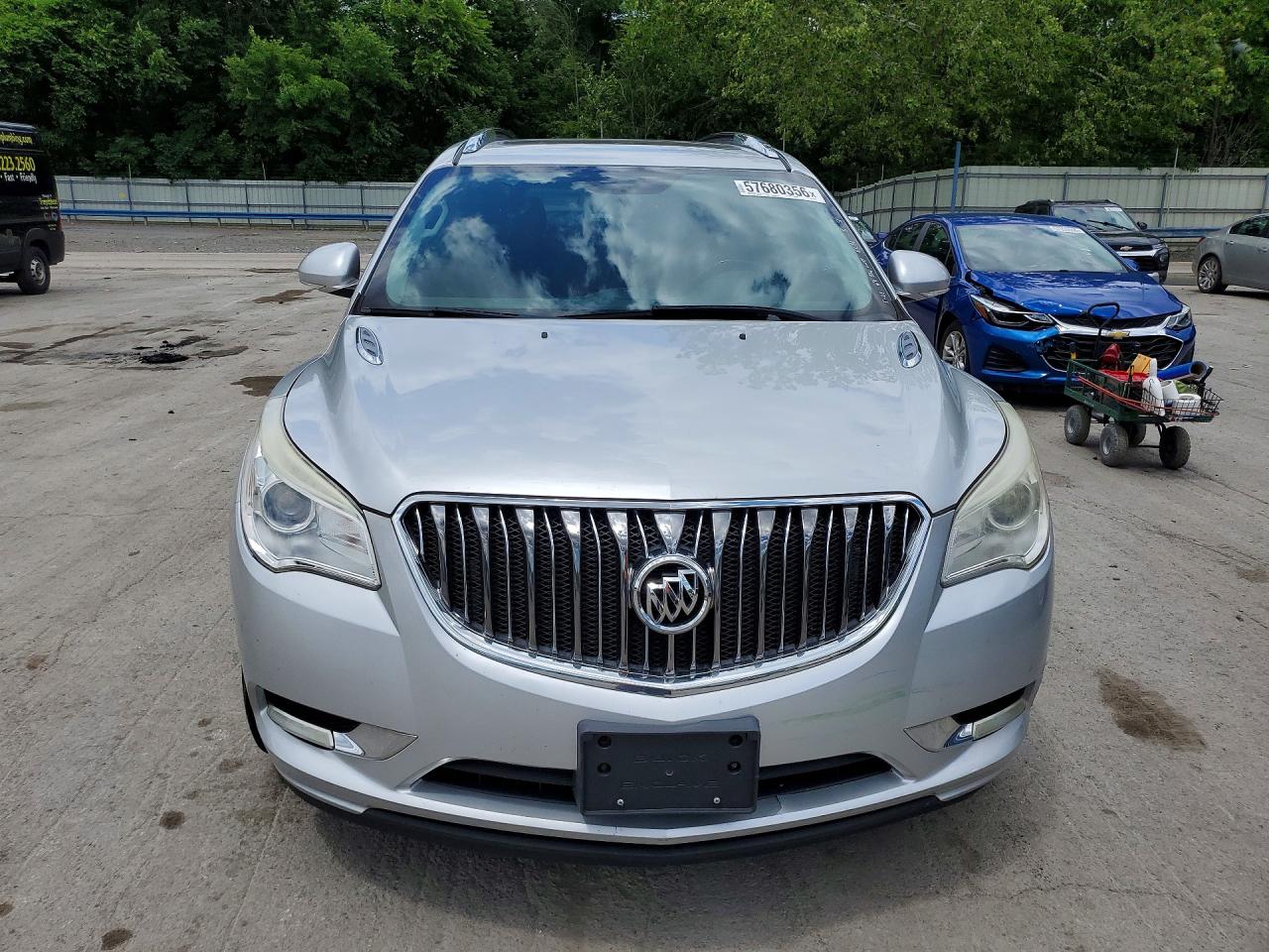 2014 Buick Enclave Silver vin: 5GAKVBKD5EJ378064