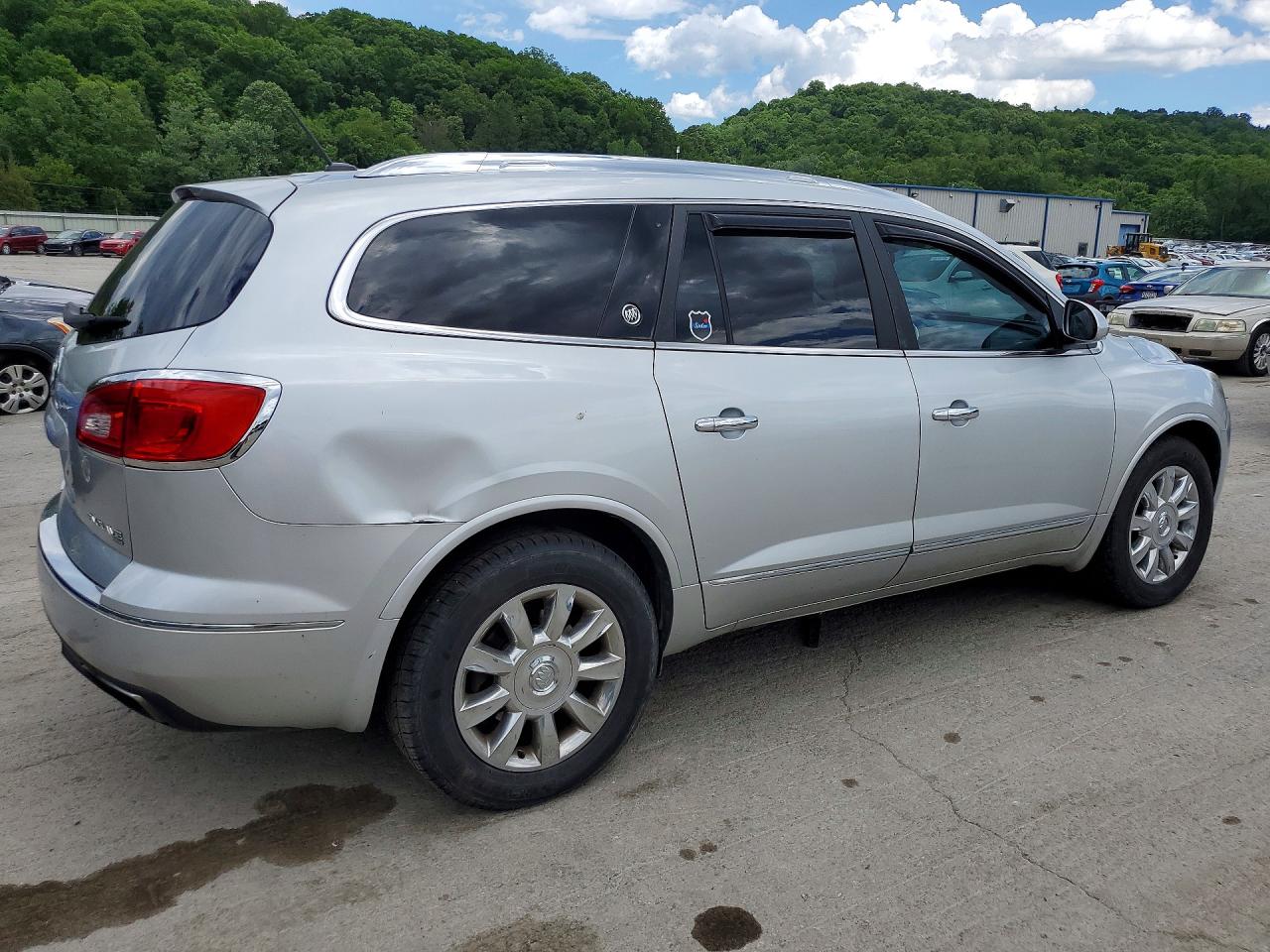 2014 Buick Enclave Silver vin: 5GAKVBKD5EJ378064