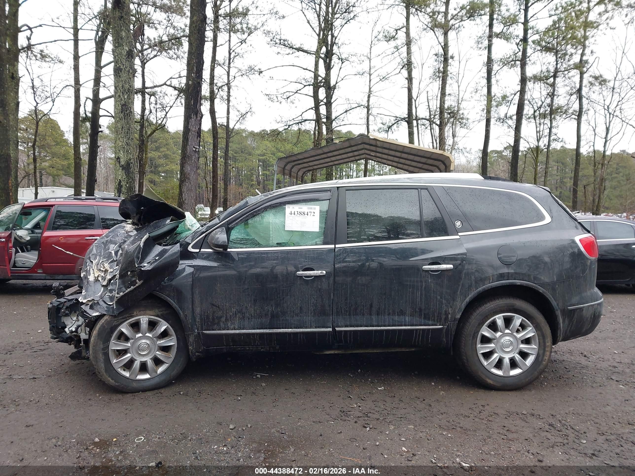 2015 Buick Enclave Leather Gray vin: 5GAKVBKD5FJ109273