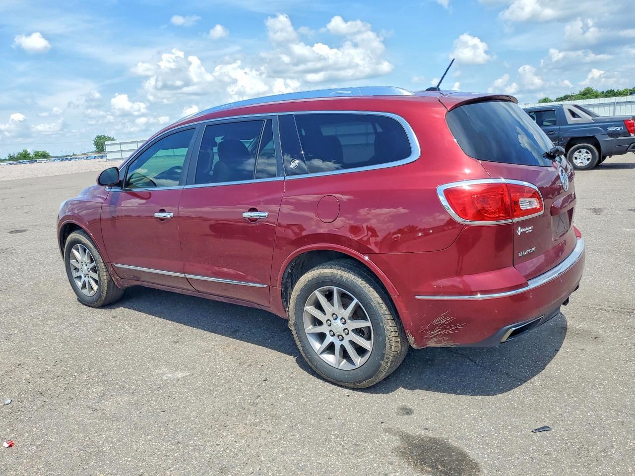 2015 Buick Enclave Red vin: 5GAKVBKD5FJ177072