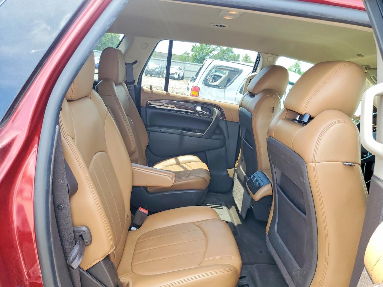 2015 Buick Enclave Red vin: 5GAKVBKD5FJ177072