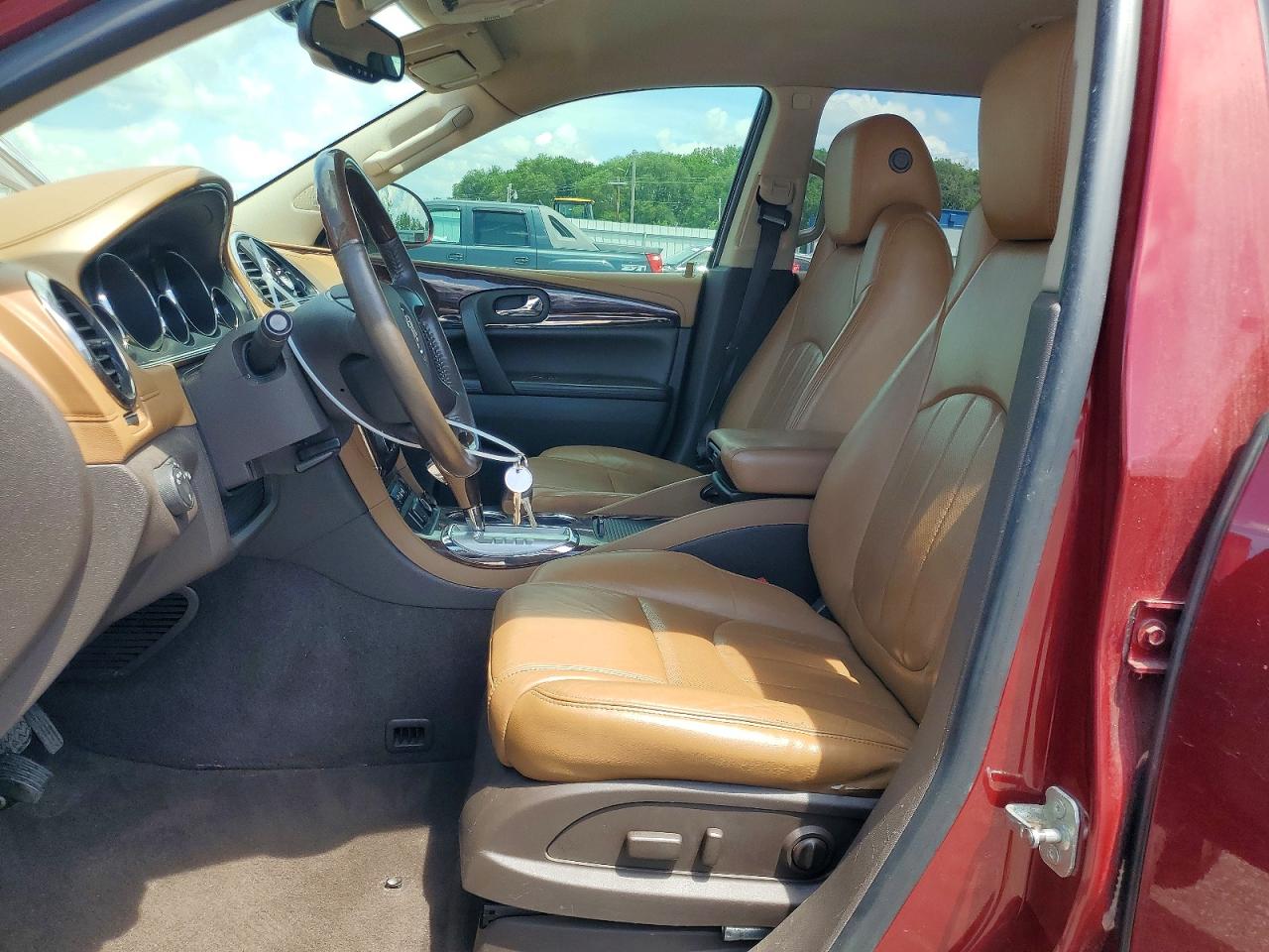 2015 Buick Enclave Red vin: 5GAKVBKD5FJ177072