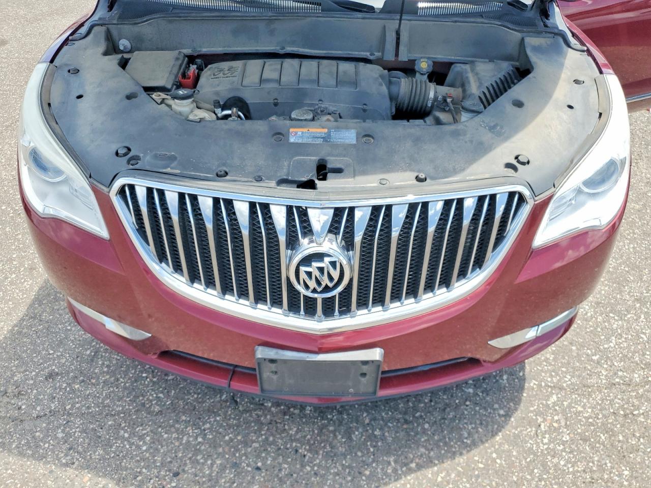 2015 Buick Enclave Red vin: 5GAKVBKD5FJ177072