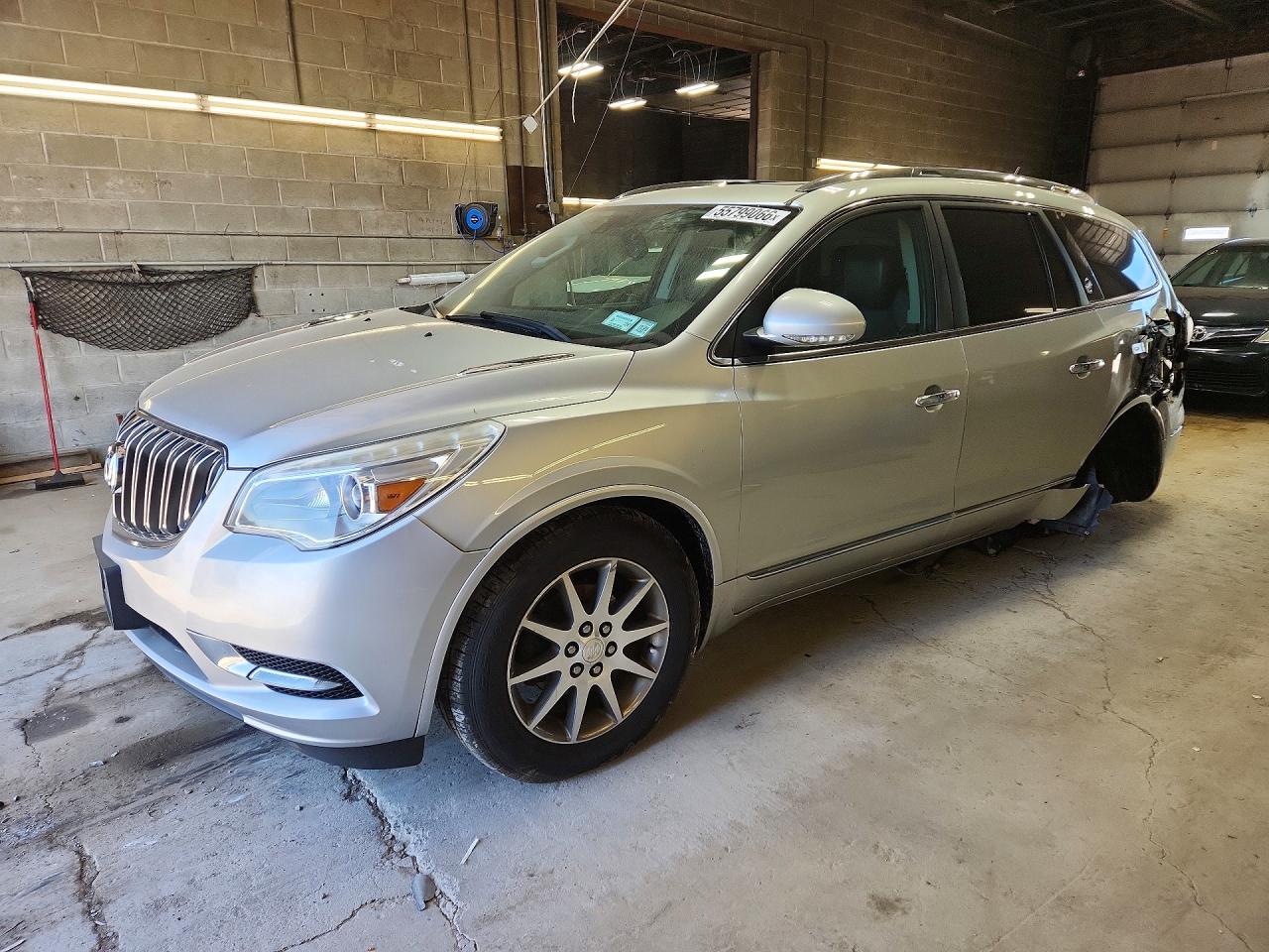 2015 Buick Enclave Silver vin: 5GAKVBKD5FJ318190