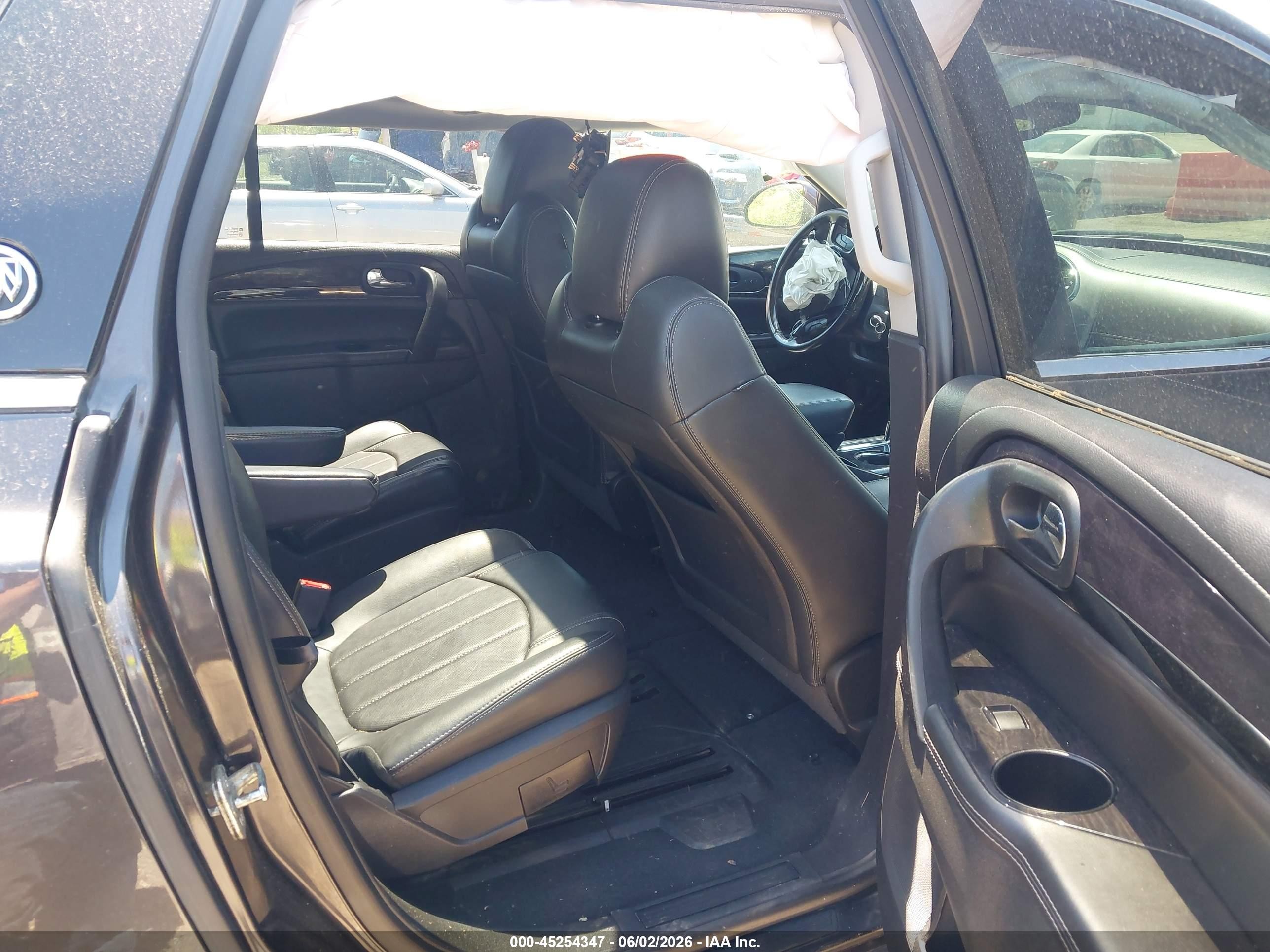 2015 Buick Enclave Leather Серый vin: 5GAKVBKD5FJ382181