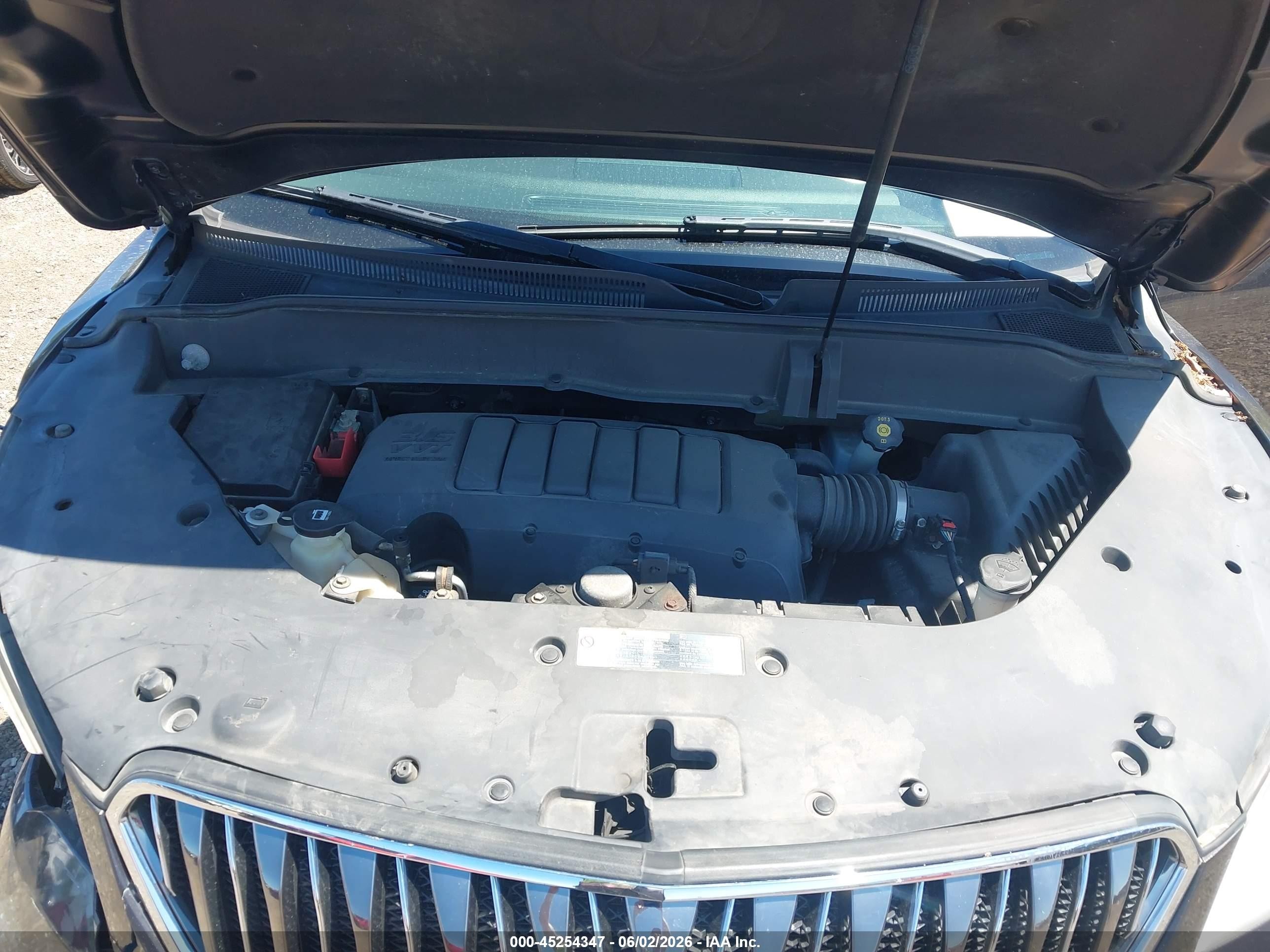 2015 Buick Enclave Leather Серый vin: 5GAKVBKD5FJ382181