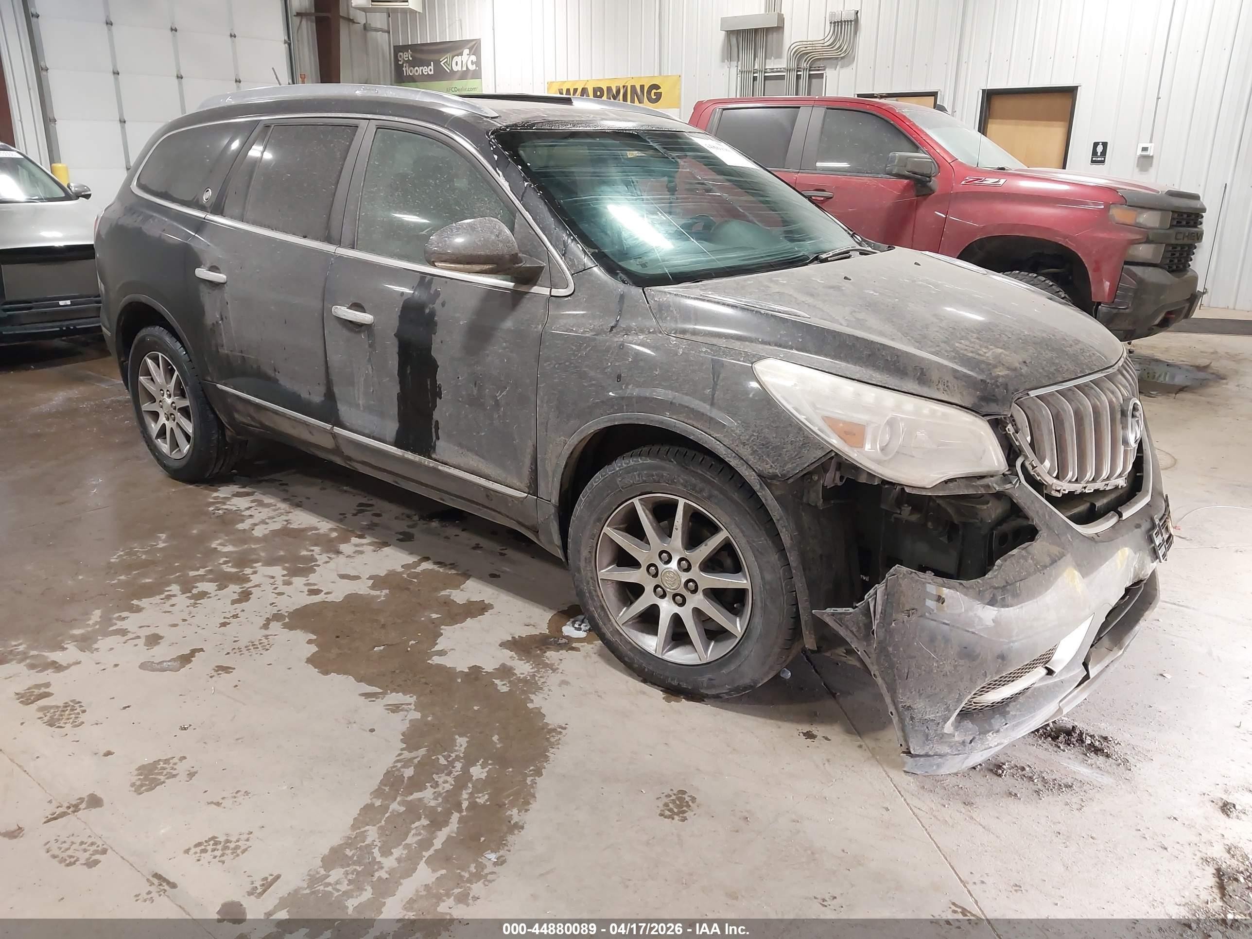 2014 Buick Enclave Leather Black vin: 5GAKVBKD6EJ147352