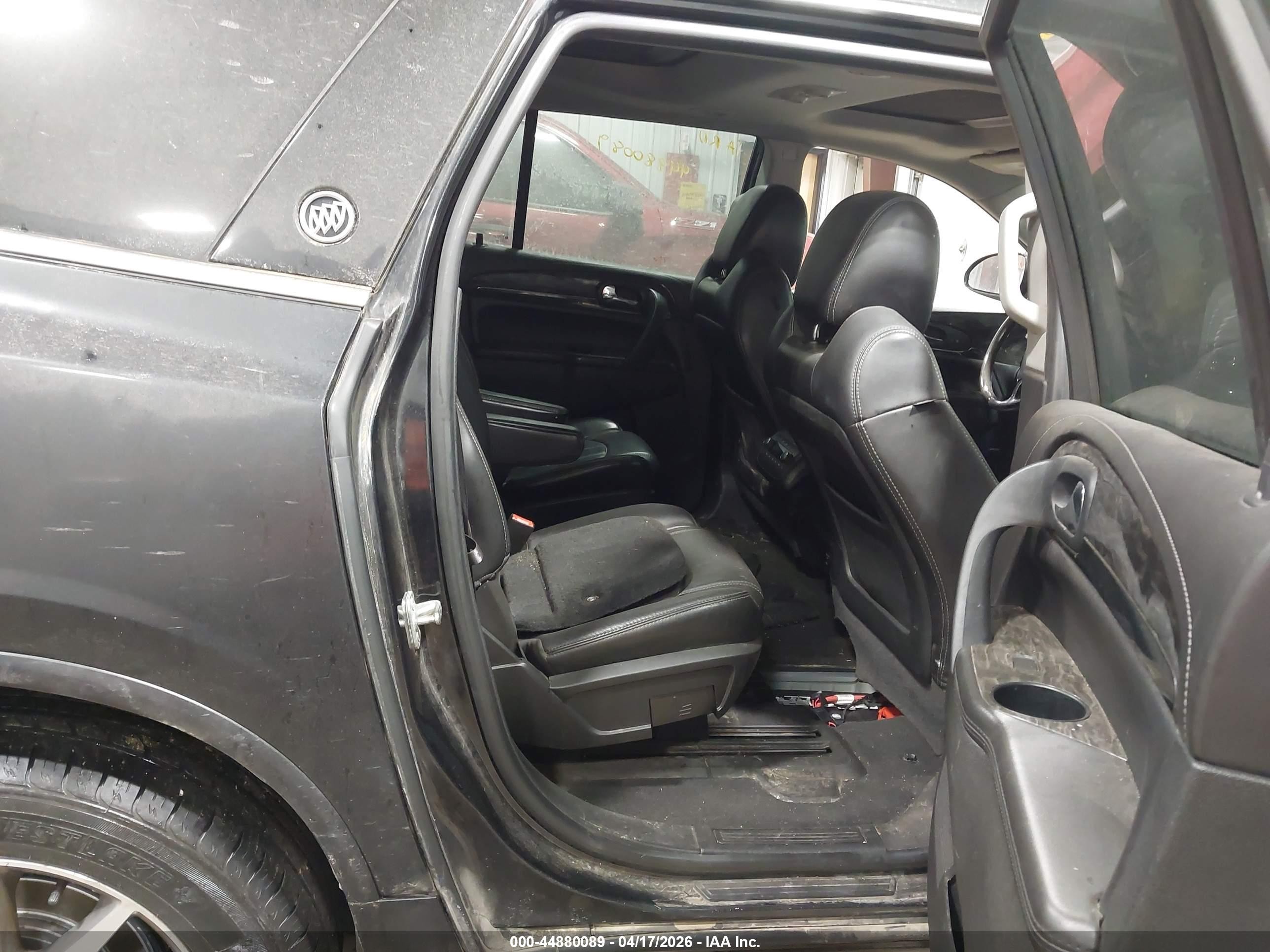 2014 Buick Enclave Leather Black vin: 5GAKVBKD6EJ147352