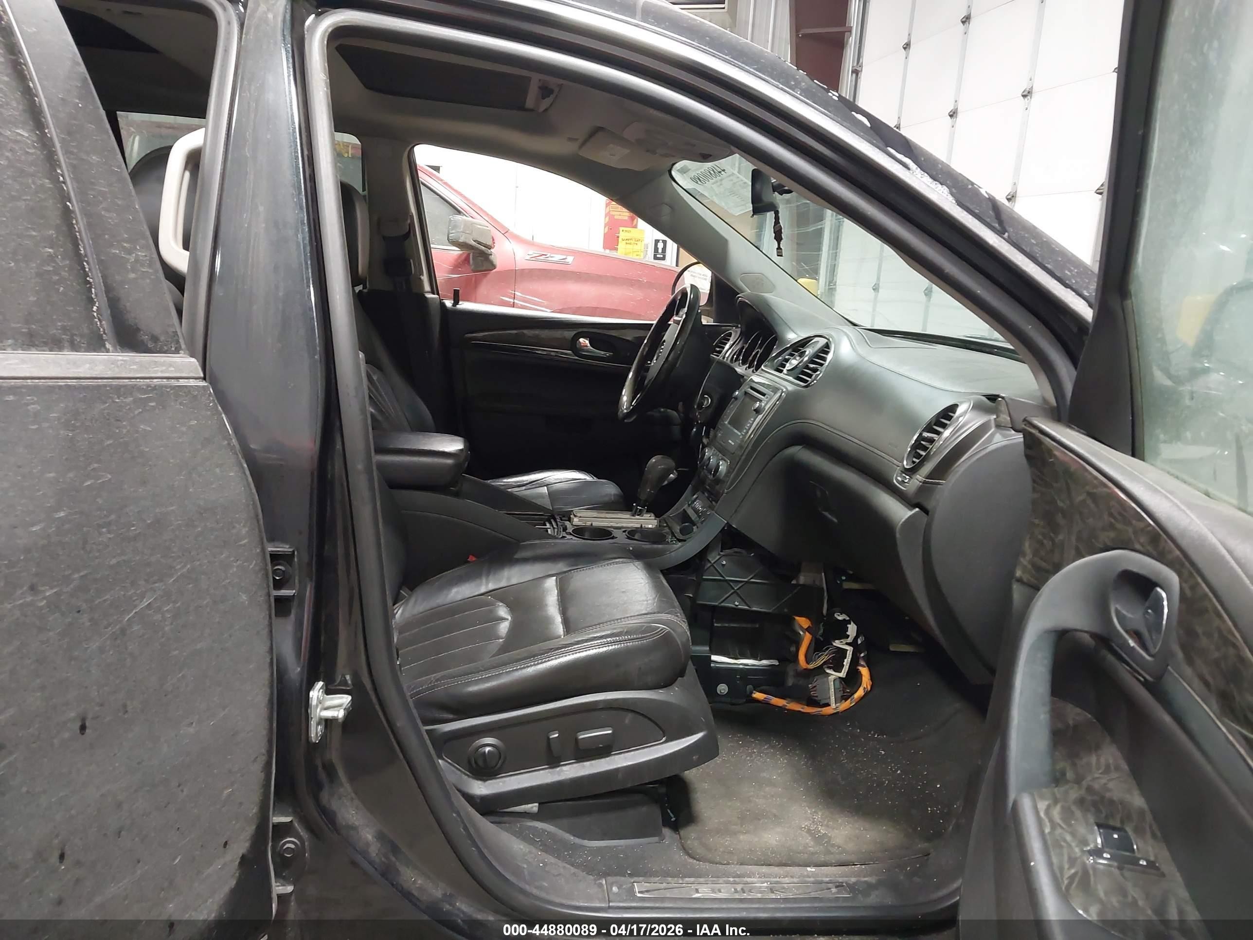 2014 Buick Enclave Leather Black vin: 5GAKVBKD6EJ147352