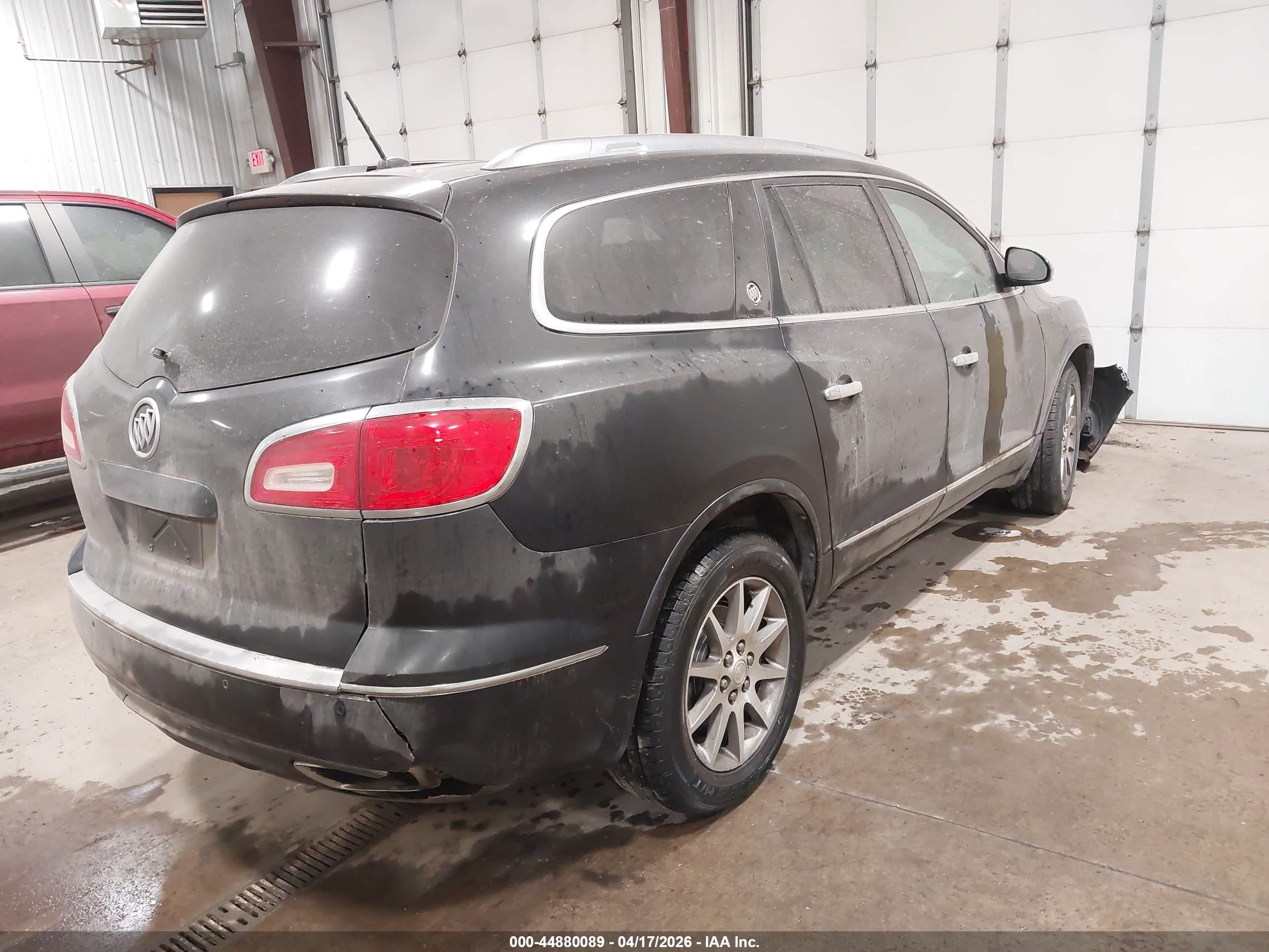 2014 Buick Enclave Leather Black vin: 5GAKVBKD6EJ147352