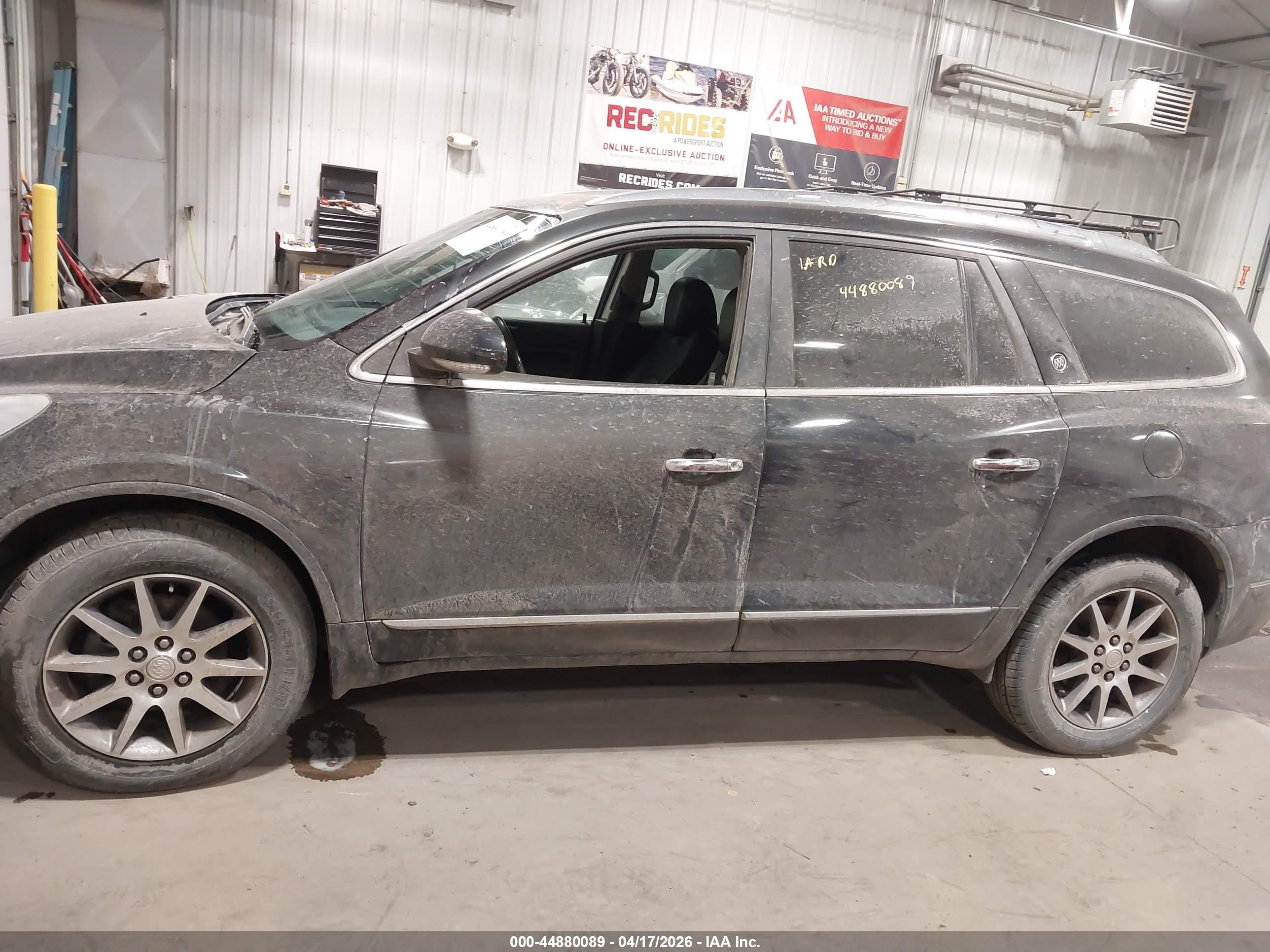 2014 Buick Enclave Leather Black vin: 5GAKVBKD6EJ147352