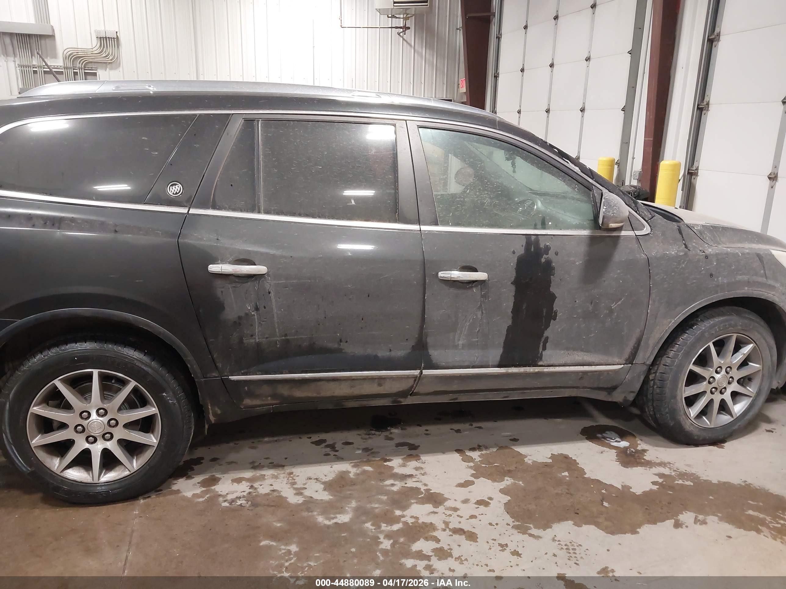 2014 Buick Enclave Leather Black vin: 5GAKVBKD6EJ147352