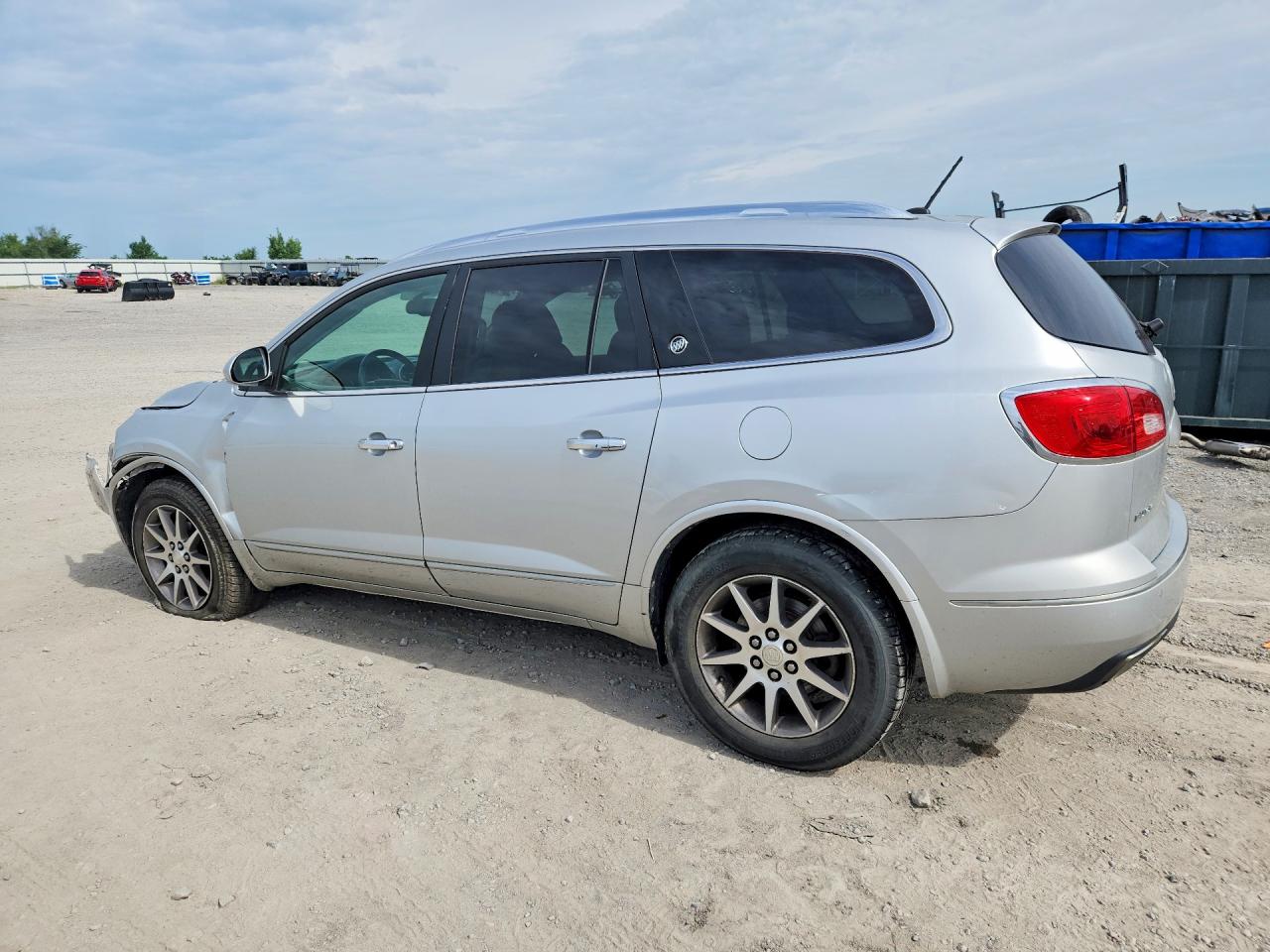 2014 Buick Enclave Silver vin: 5GAKVBKD6EJ167441