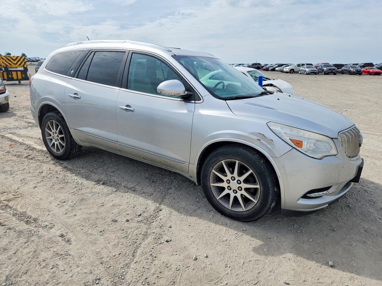 2014 Buick Enclave Silver vin: 5GAKVBKD6EJ167441