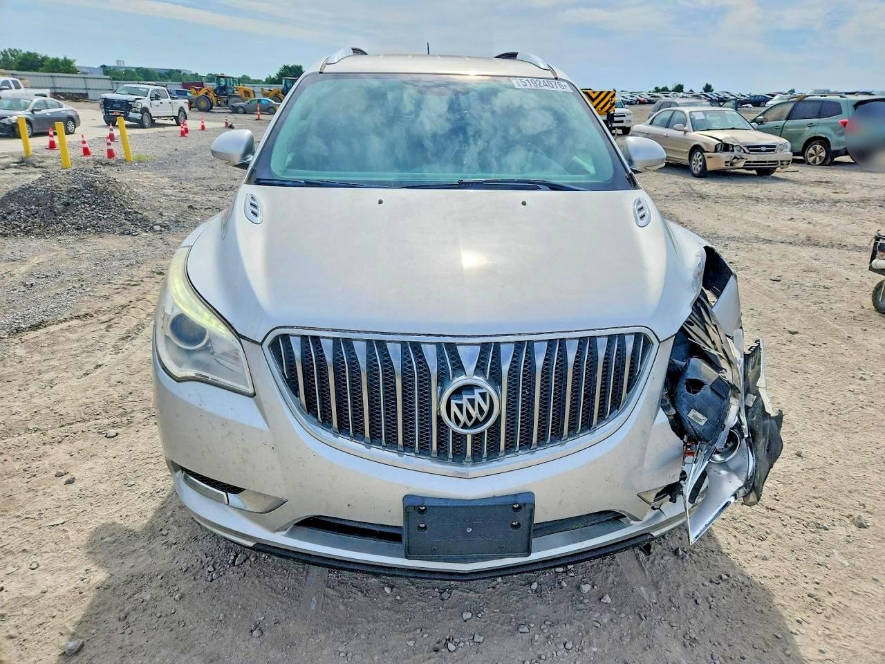 2014 Buick Enclave Silver vin: 5GAKVBKD6EJ167441