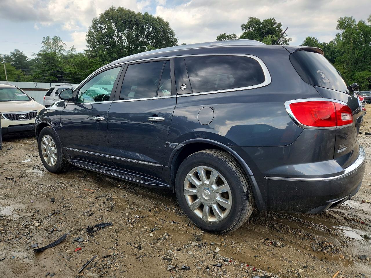 2014 Buick Enclave Gray vin: 5GAKVBKD6EJ224611