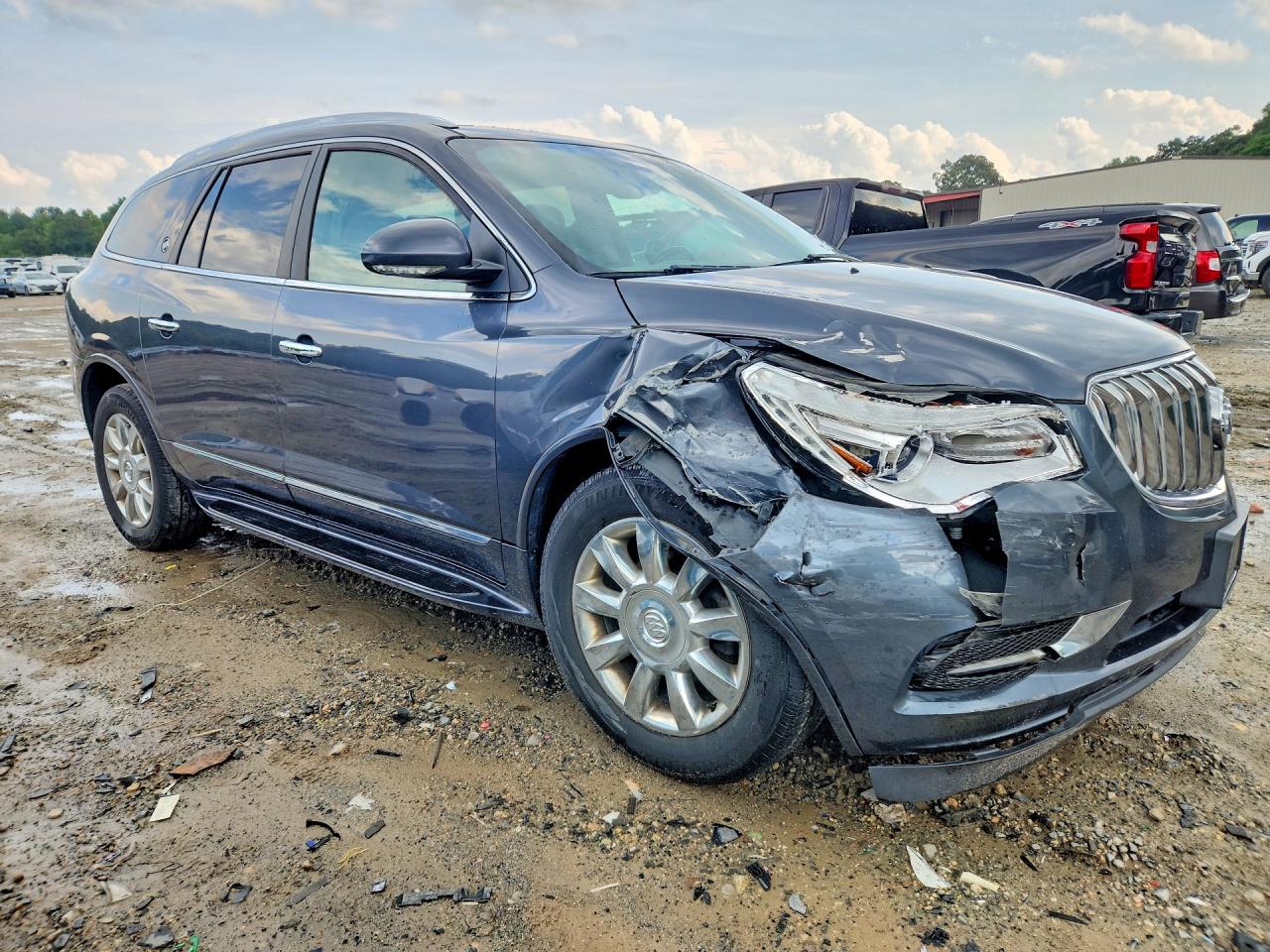 2014 Buick Enclave Gray vin: 5GAKVBKD6EJ224611