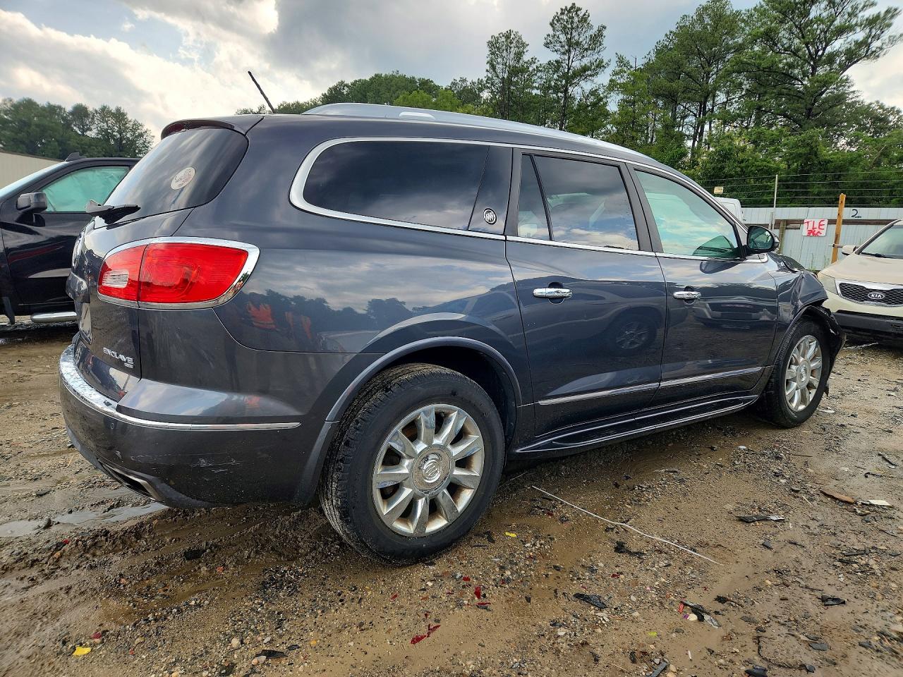 2014 Buick Enclave Gray vin: 5GAKVBKD6EJ224611