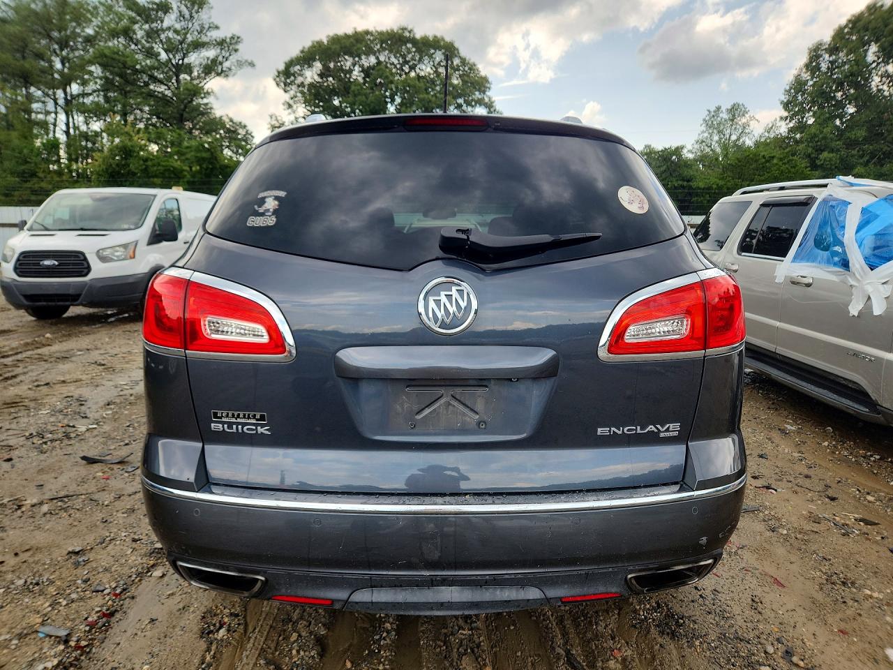 2014 Buick Enclave Gray vin: 5GAKVBKD6EJ224611