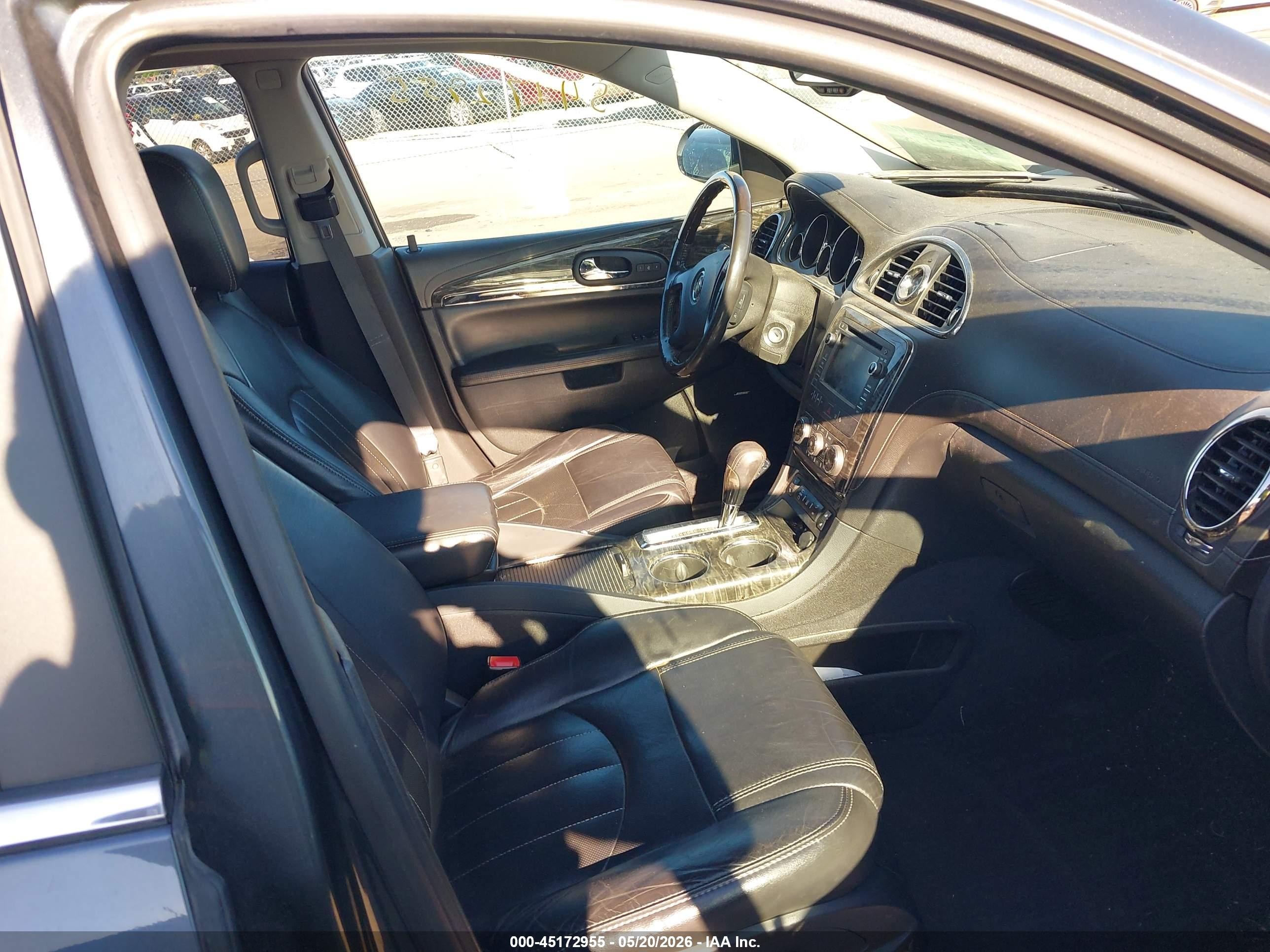 2014 Buick Enclave Leather Gray vin: 5GAKVBKD6EJ302661