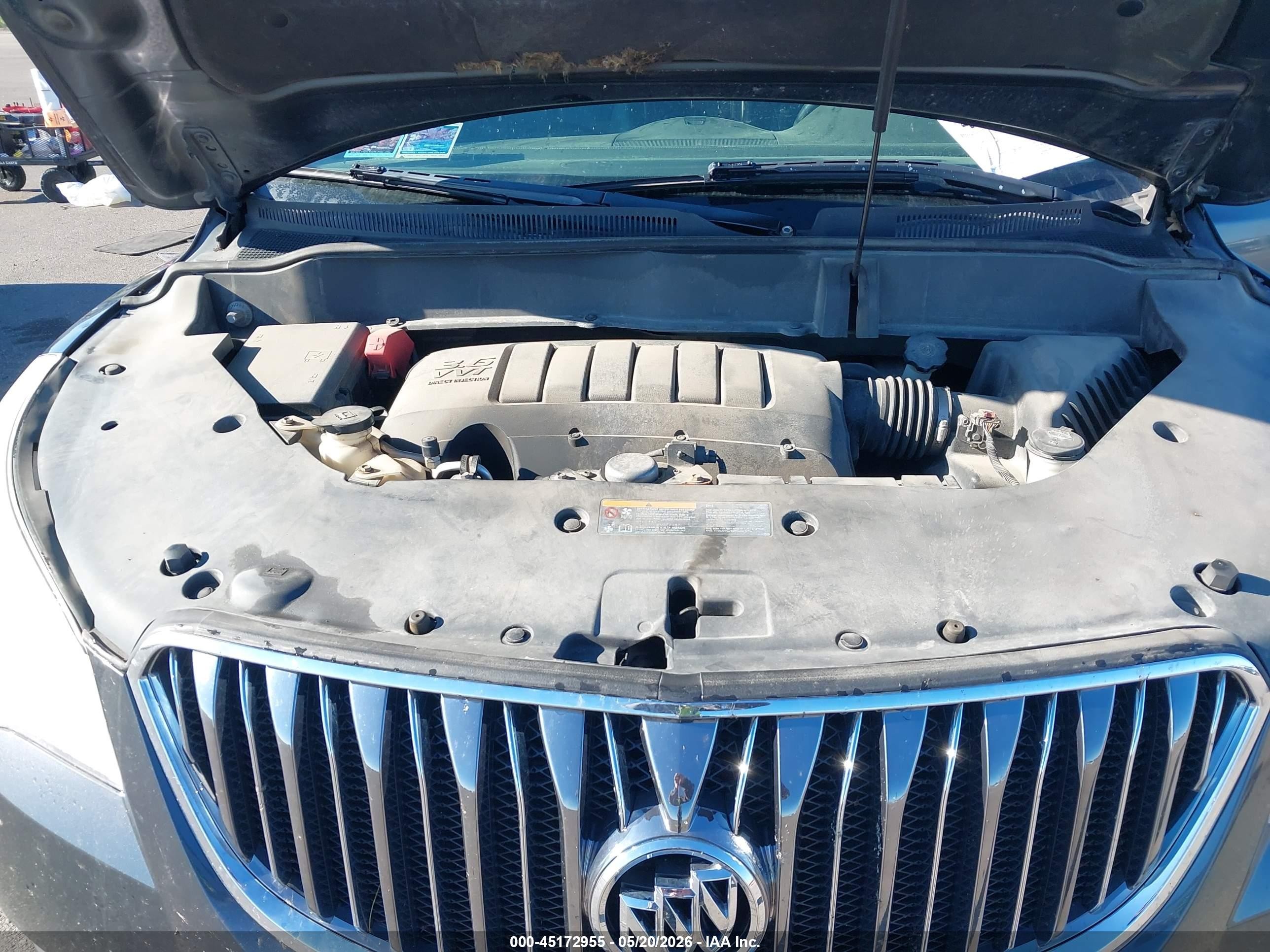 2014 Buick Enclave Leather Gray vin: 5GAKVBKD6EJ302661
