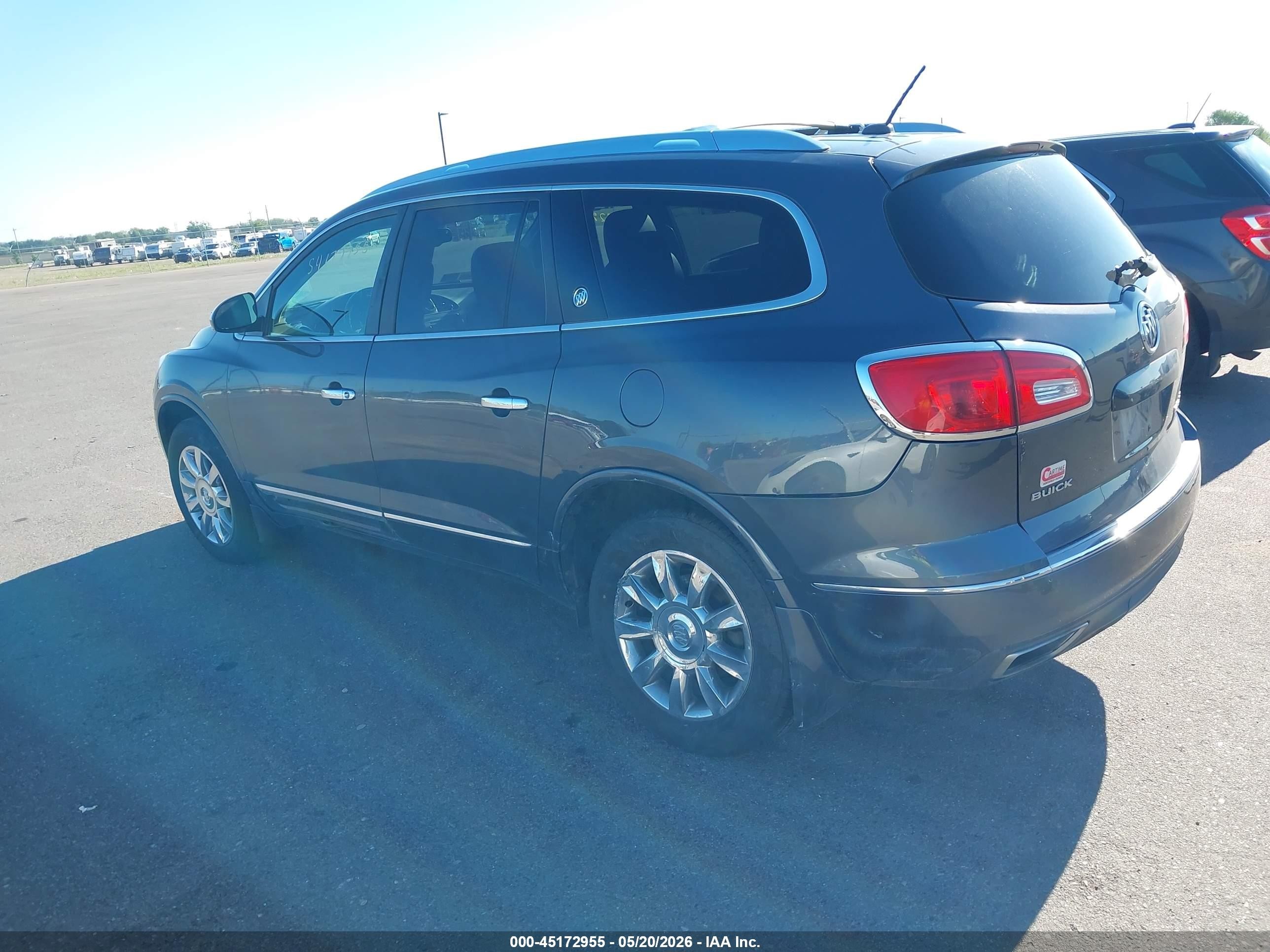 2014 Buick Enclave Leather Gray vin: 5GAKVBKD6EJ302661