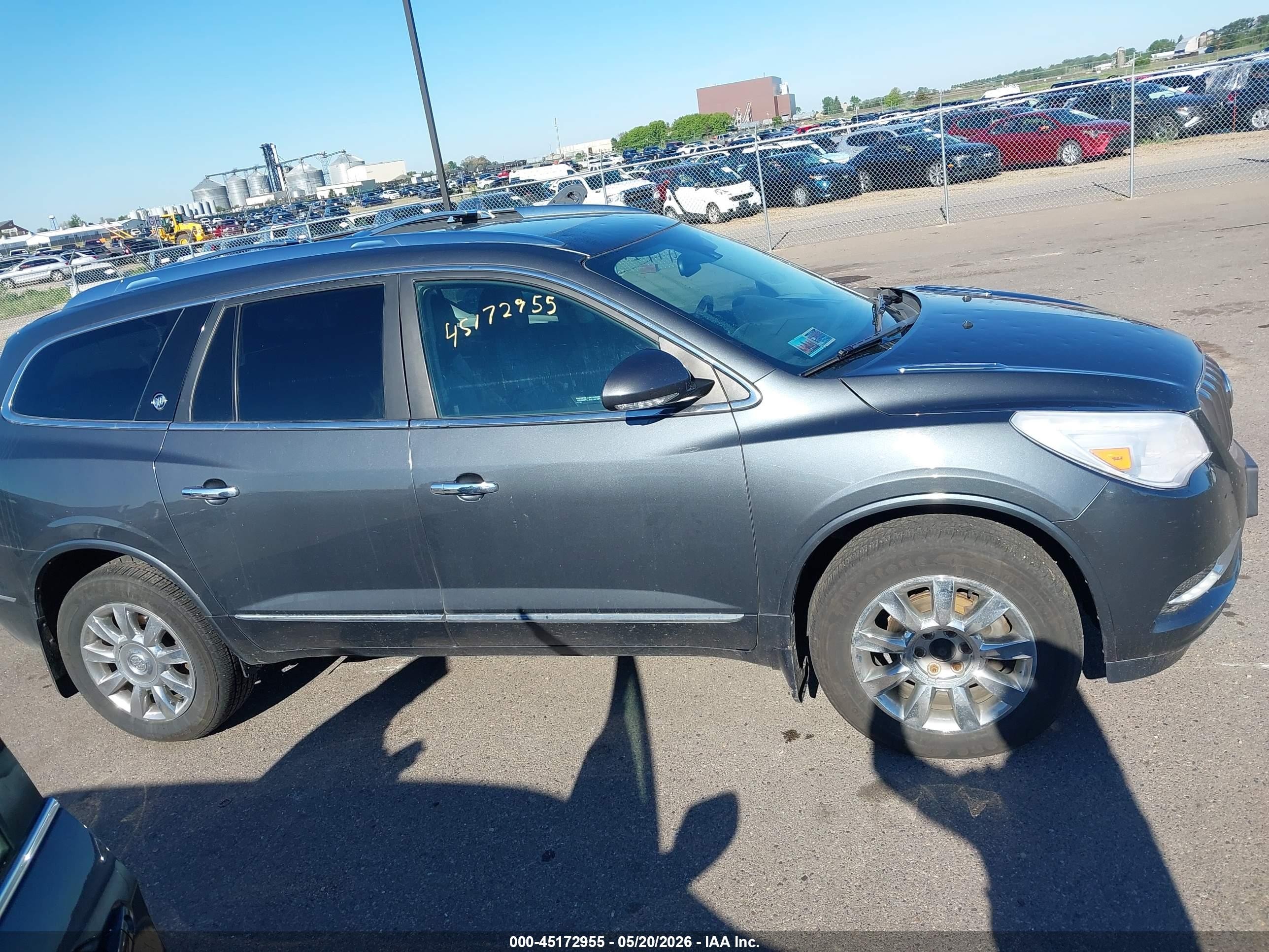 2014 Buick Enclave Leather Gray vin: 5GAKVBKD6EJ302661
