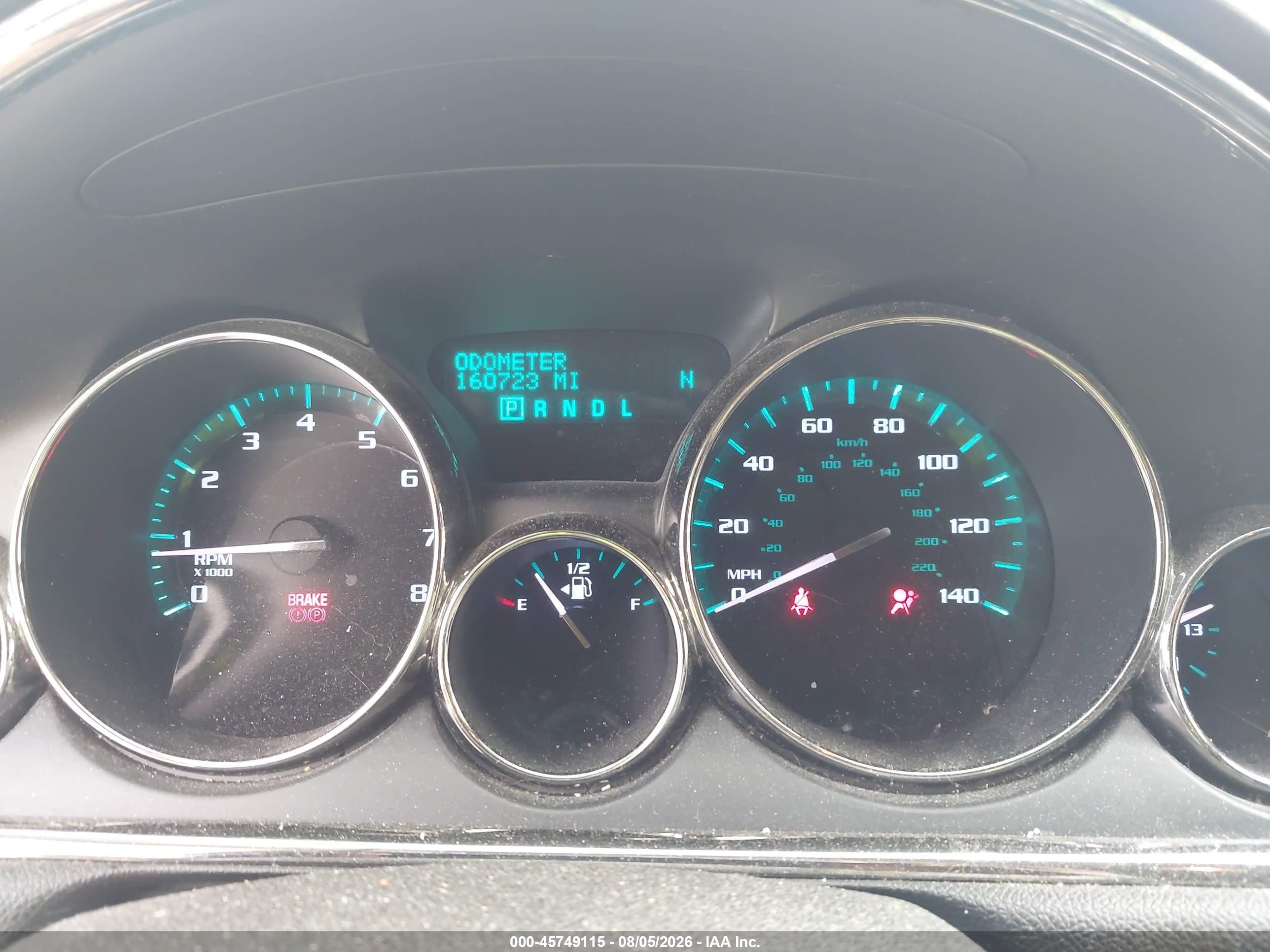 2014 Buick Enclave Leather Серый vin: 5GAKVBKD6EJ304765