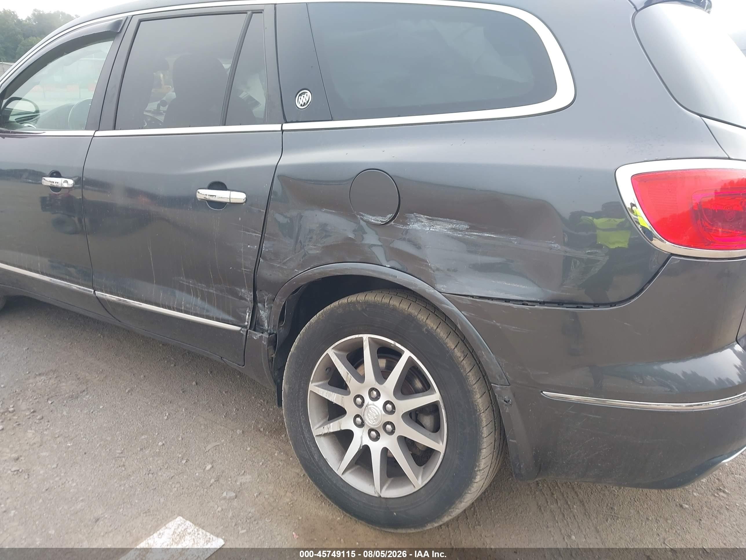 2014 Buick Enclave Leather Серый vin: 5GAKVBKD6EJ304765