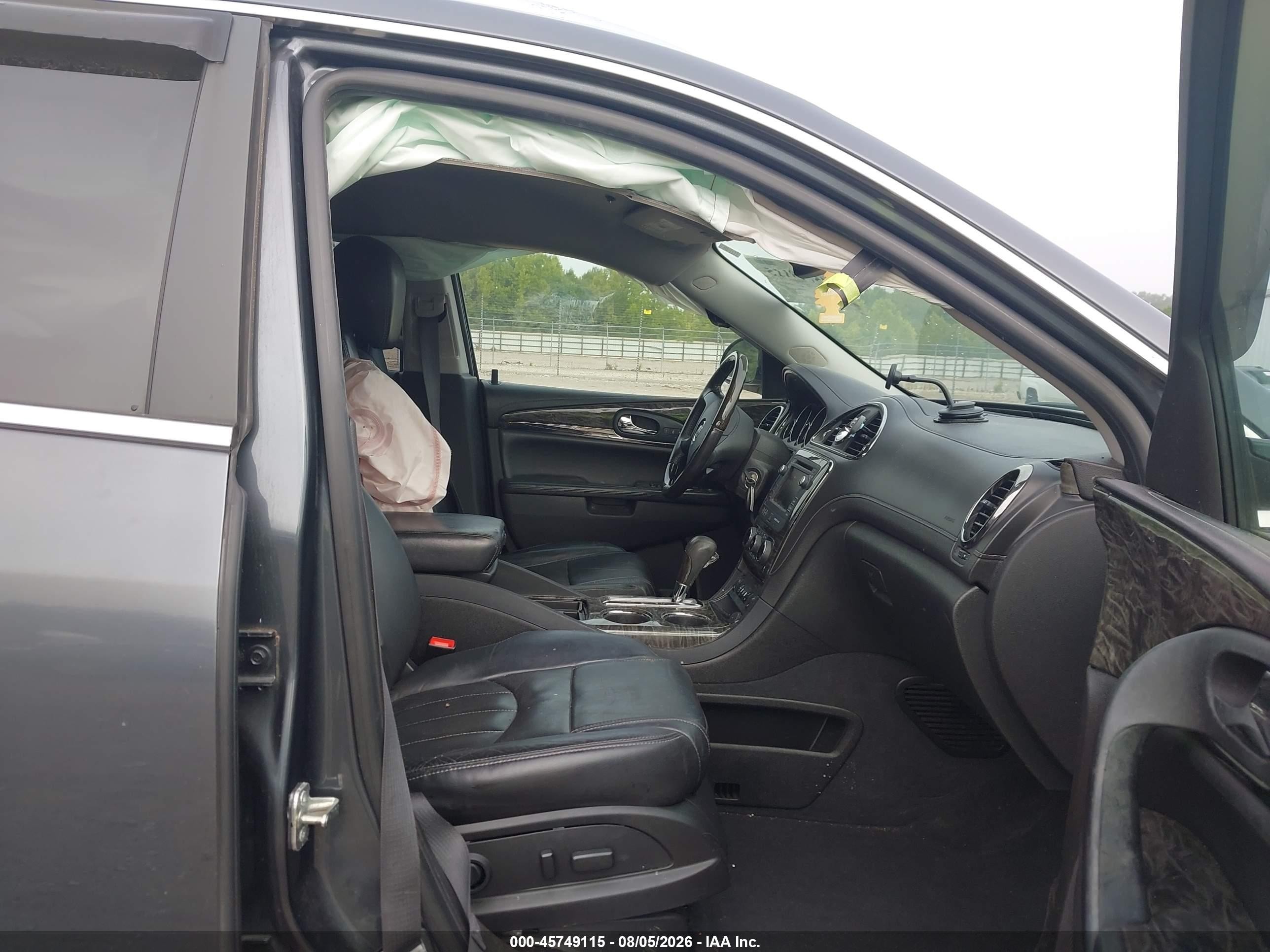 2014 Buick Enclave Leather Серый vin: 5GAKVBKD6EJ304765