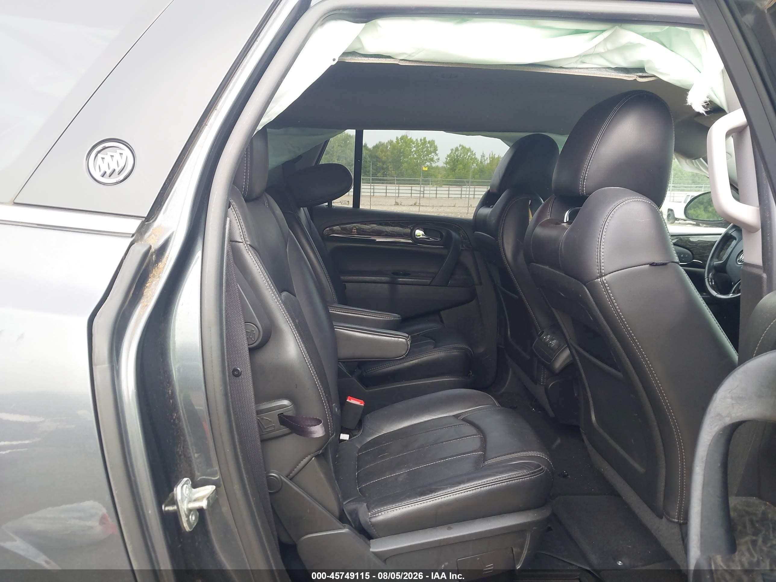 2014 Buick Enclave Leather Серый vin: 5GAKVBKD6EJ304765