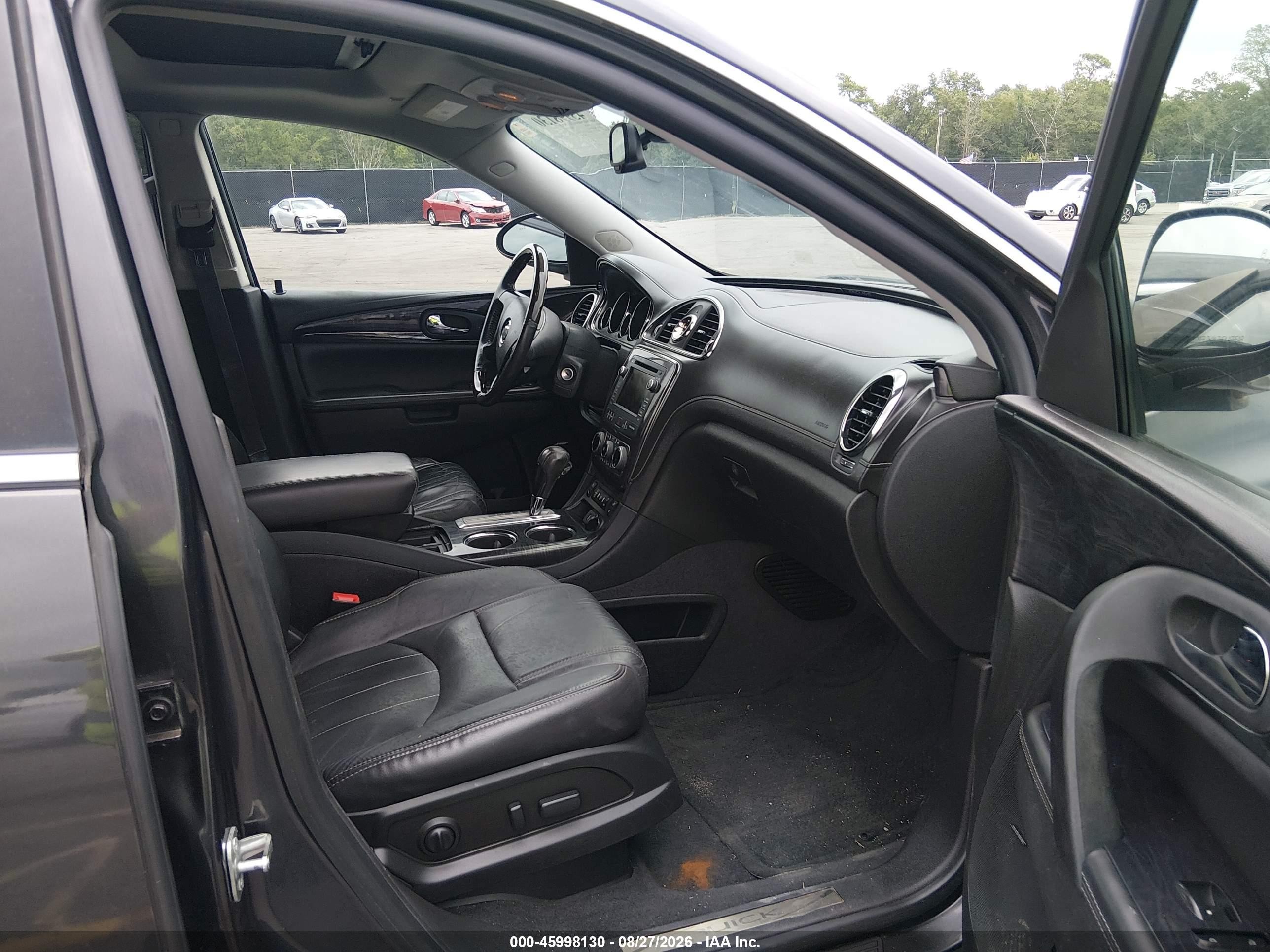 2015 Buick Enclave Leather Gray vin: 5GAKVBKD6FJ166677