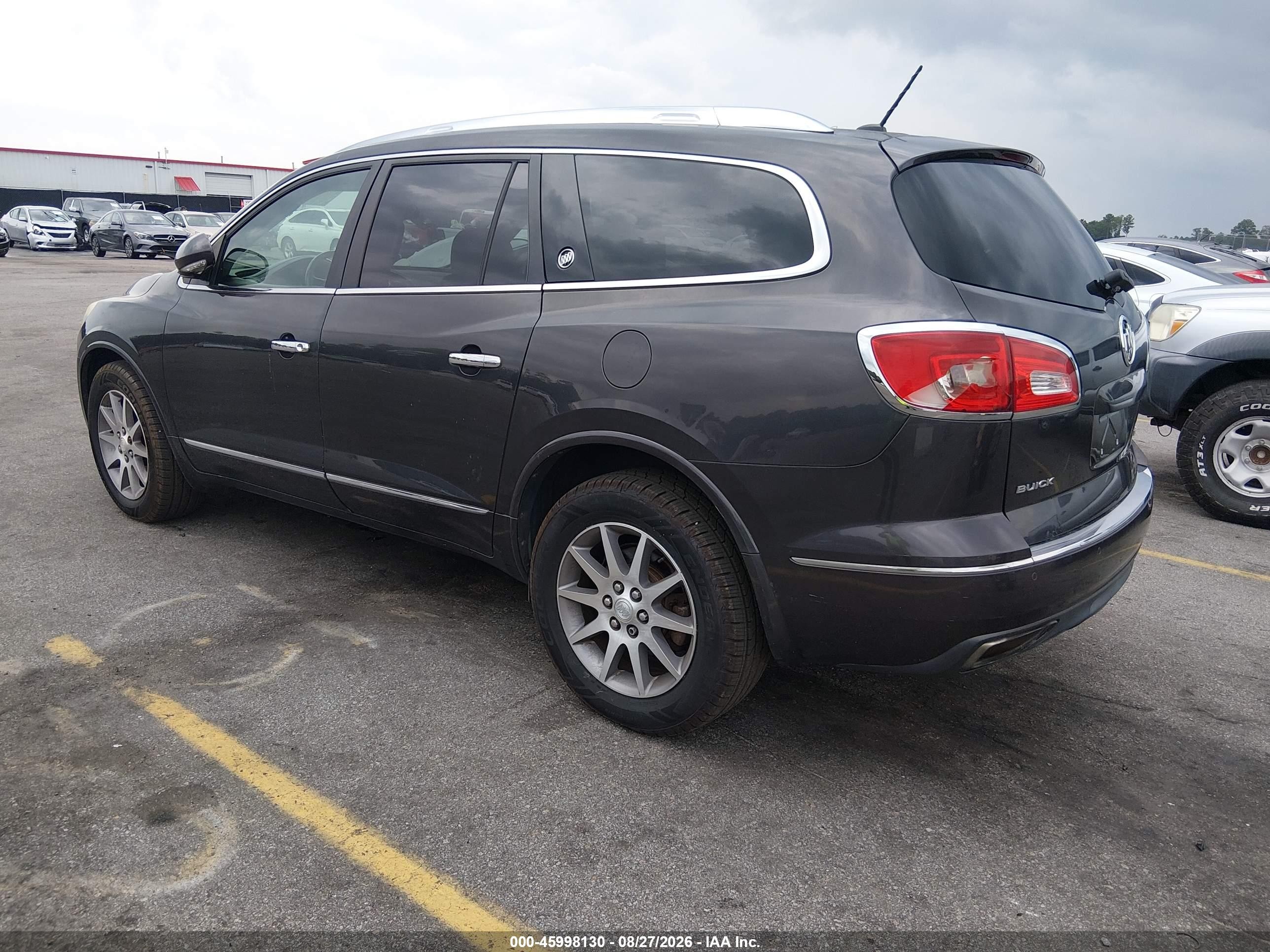 2015 Buick Enclave Leather Gray vin: 5GAKVBKD6FJ166677