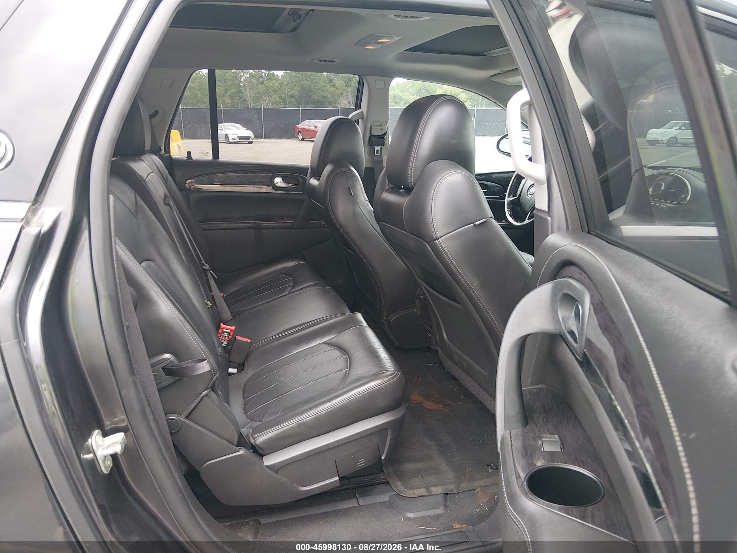 2015 Buick Enclave Leather Gray vin: 5GAKVBKD6FJ166677