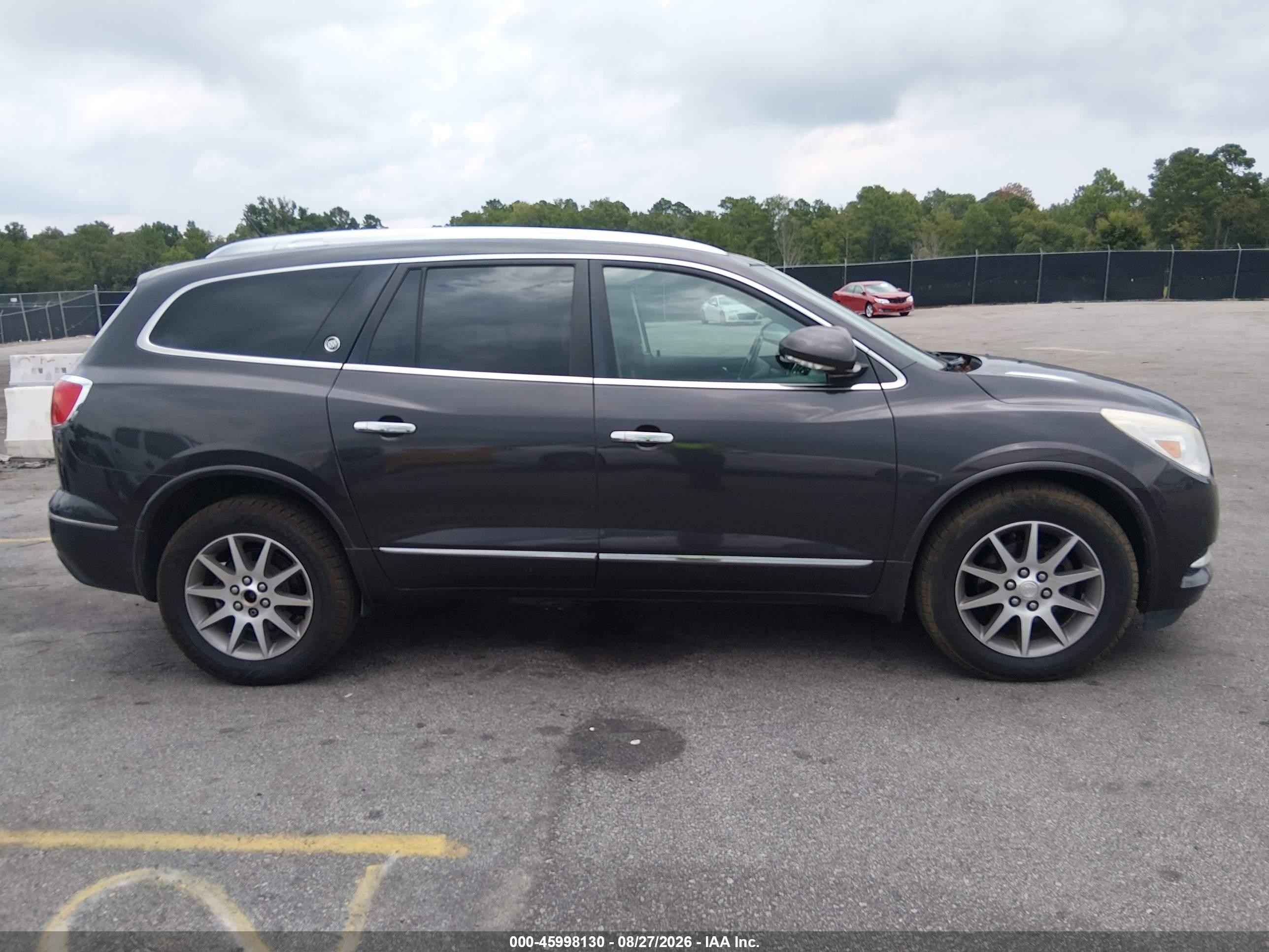2015 Buick Enclave Leather Gray vin: 5GAKVBKD6FJ166677