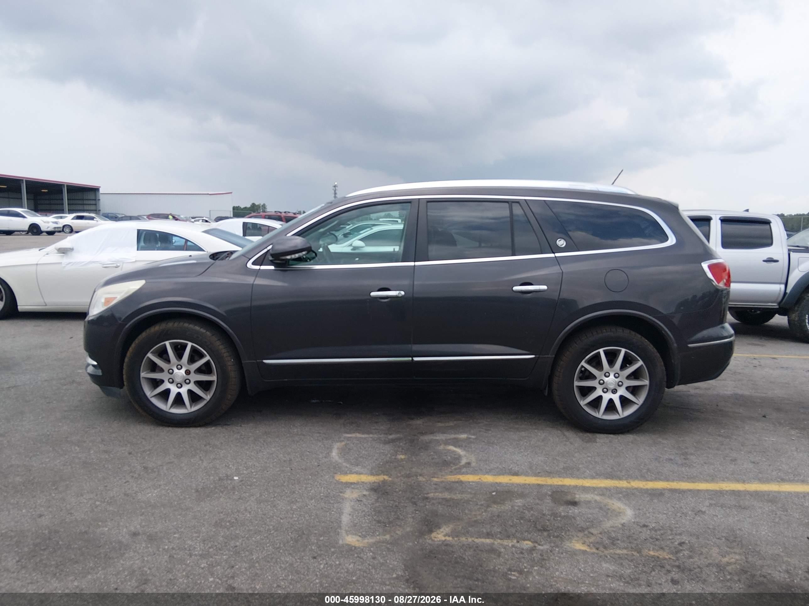 2015 Buick Enclave Leather Gray vin: 5GAKVBKD6FJ166677