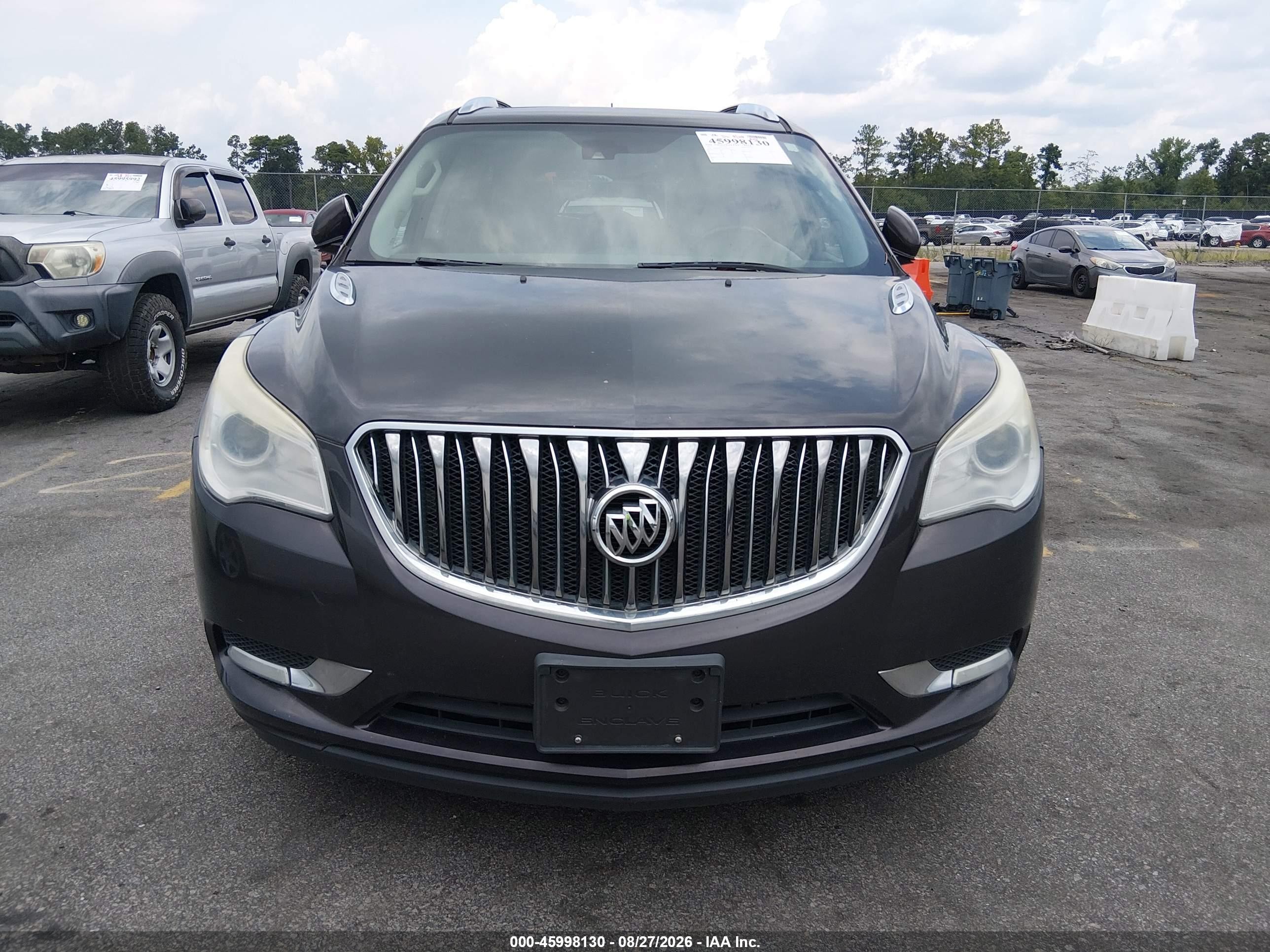 2015 Buick Enclave Leather Gray vin: 5GAKVBKD6FJ166677