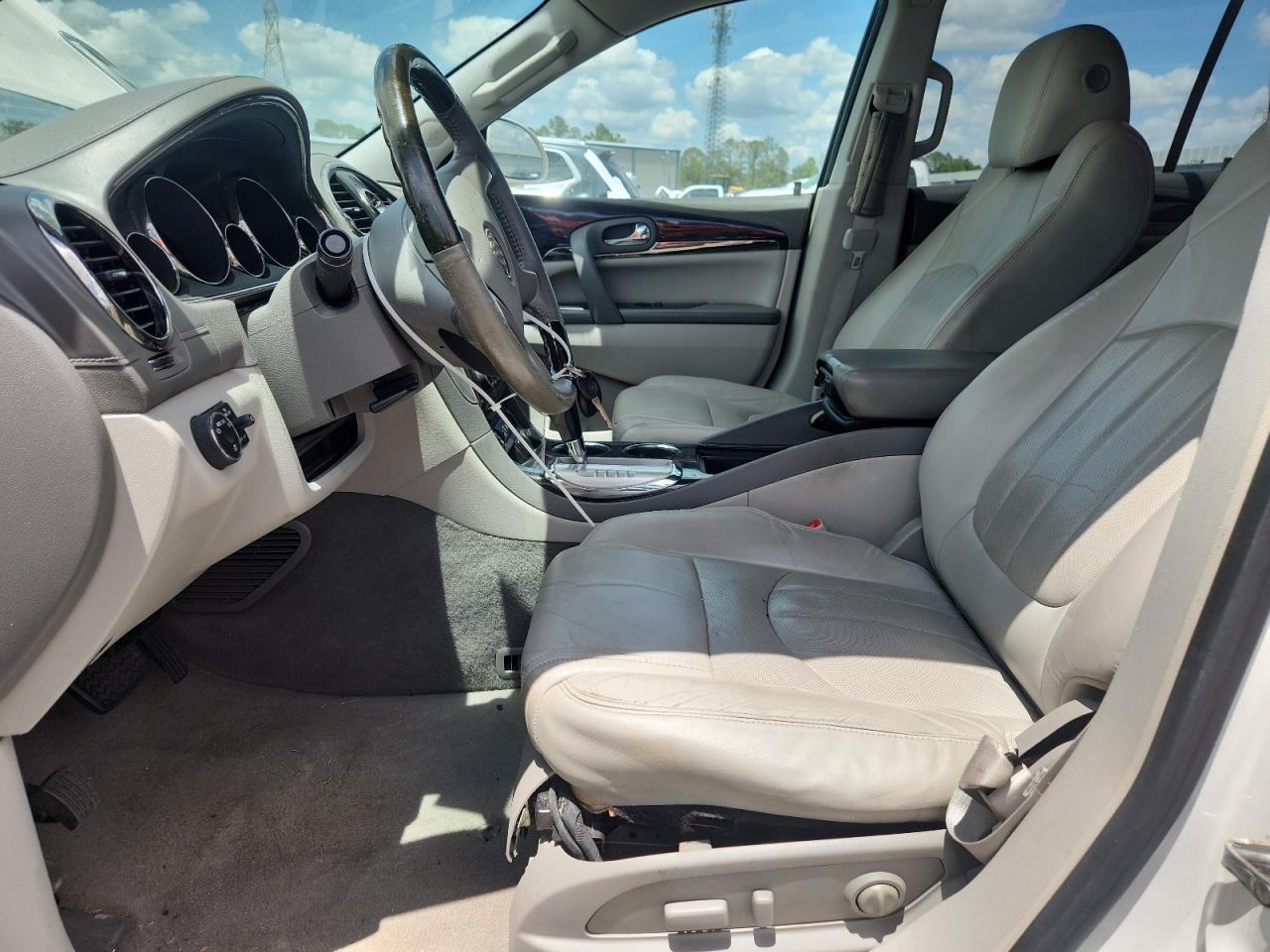 2015 Buick Enclave Белый vin: 5GAKVBKD6FJ287175