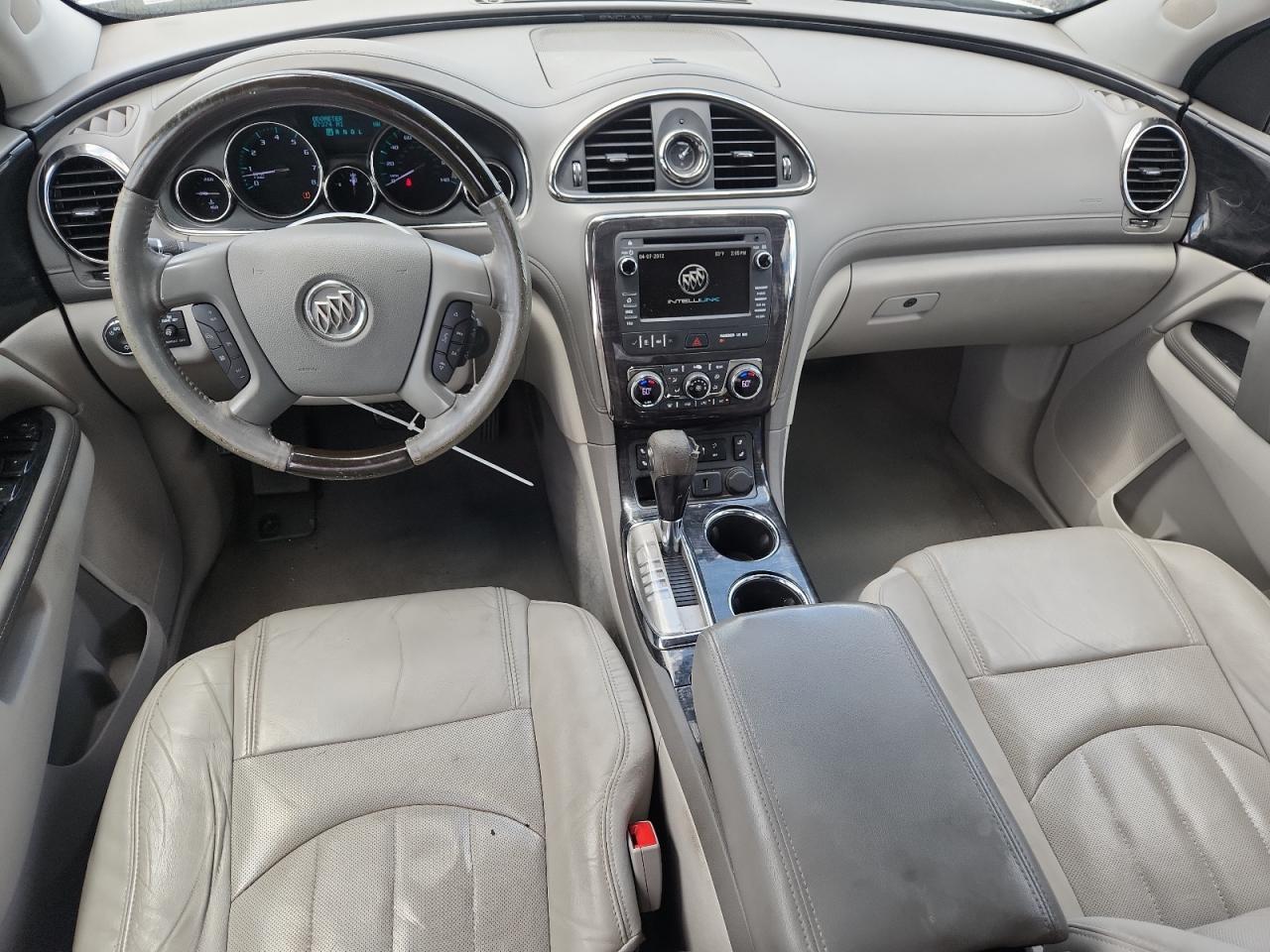 2015 Buick Enclave Белый vin: 5GAKVBKD6FJ287175