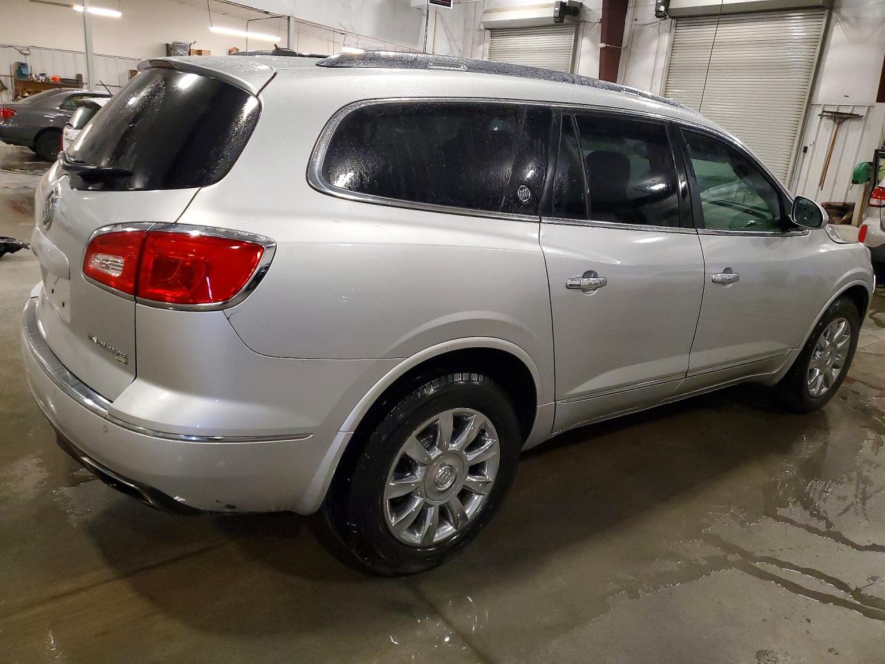 2015 Buick Enclave Silver vin: 5GAKVBKD6FJ344653