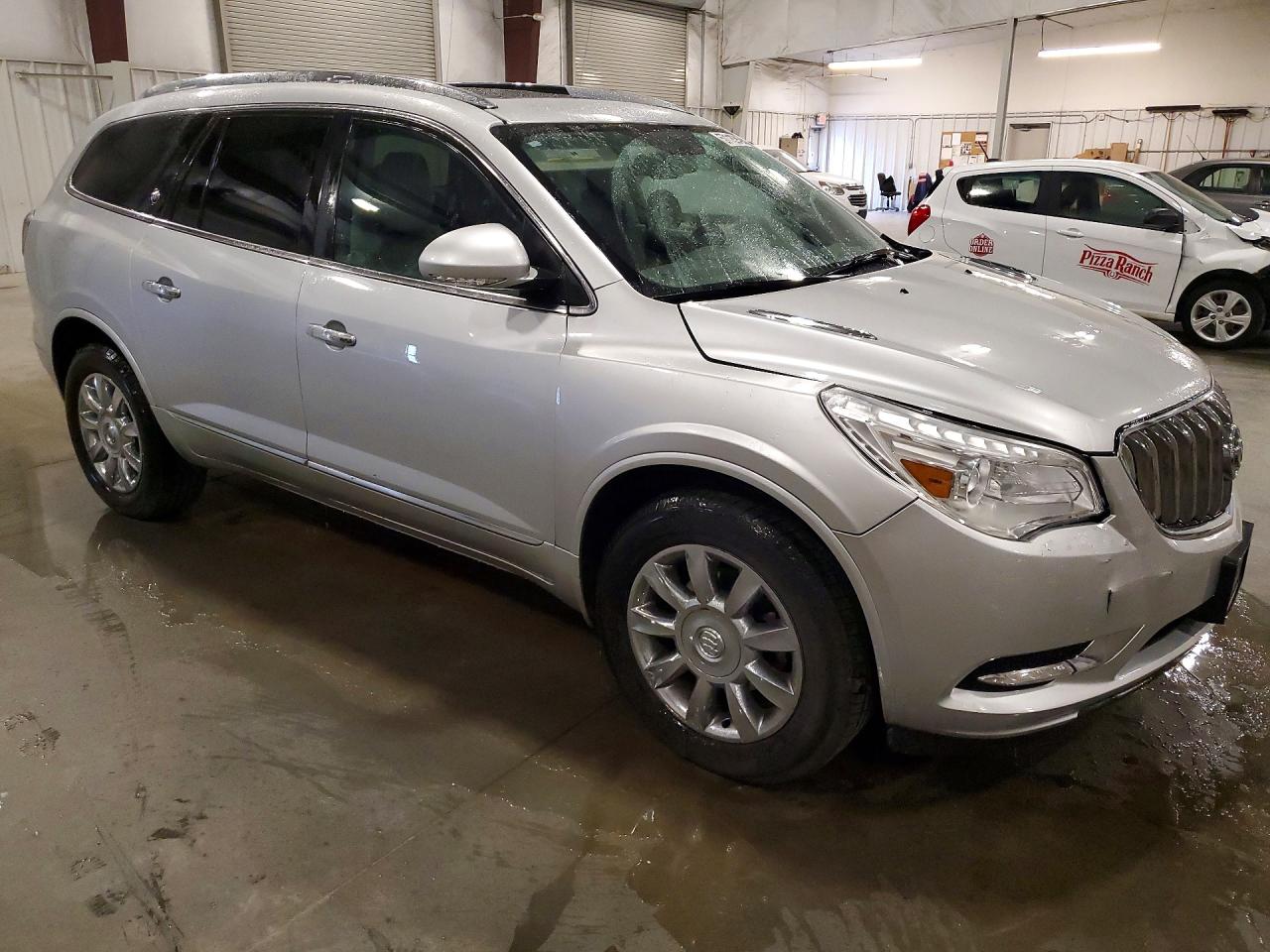 2015 Buick Enclave Silver vin: 5GAKVBKD6FJ344653