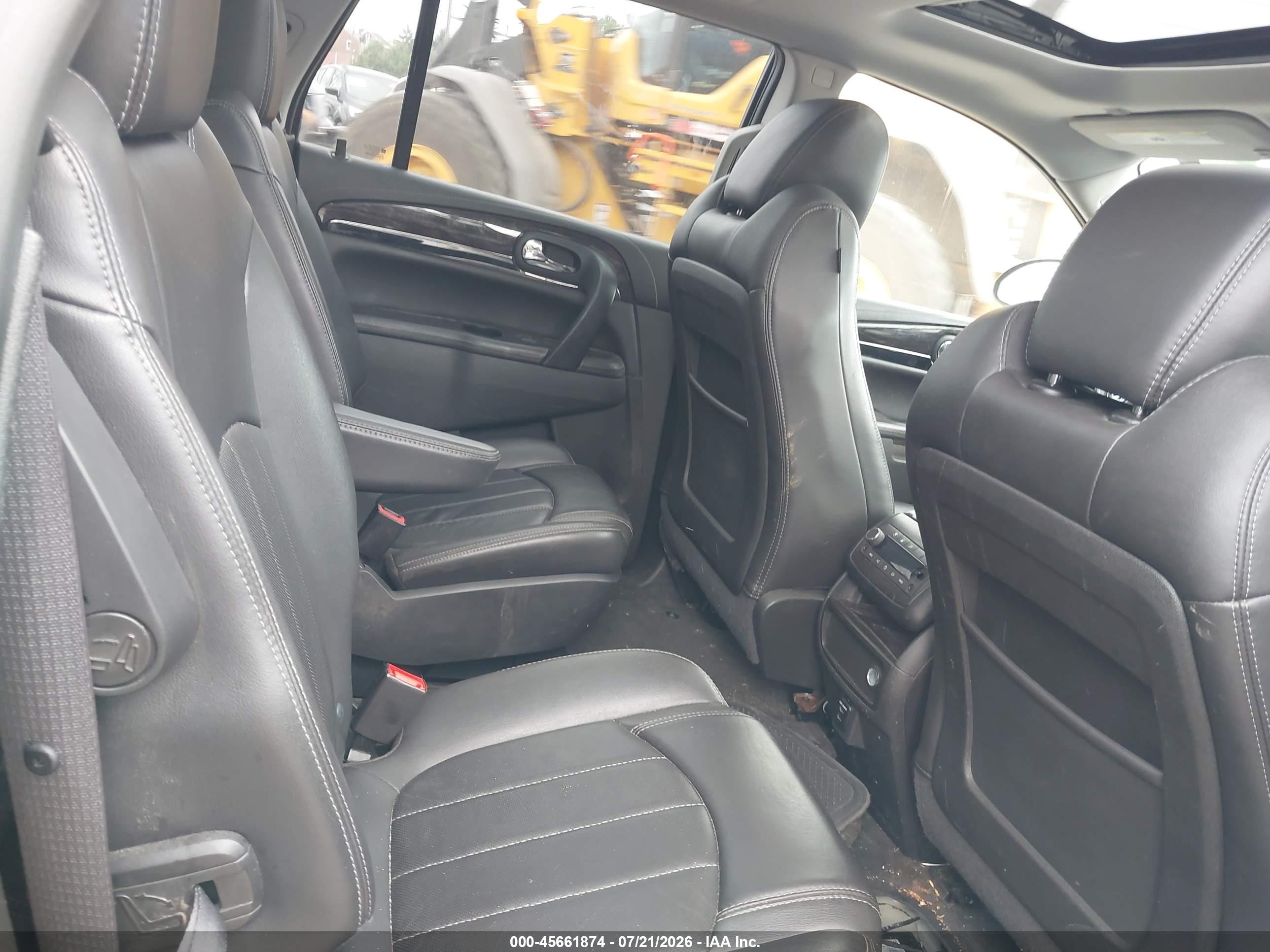 2015 Buick Enclave Leather Brown vin: 5GAKVBKD6FJ370041