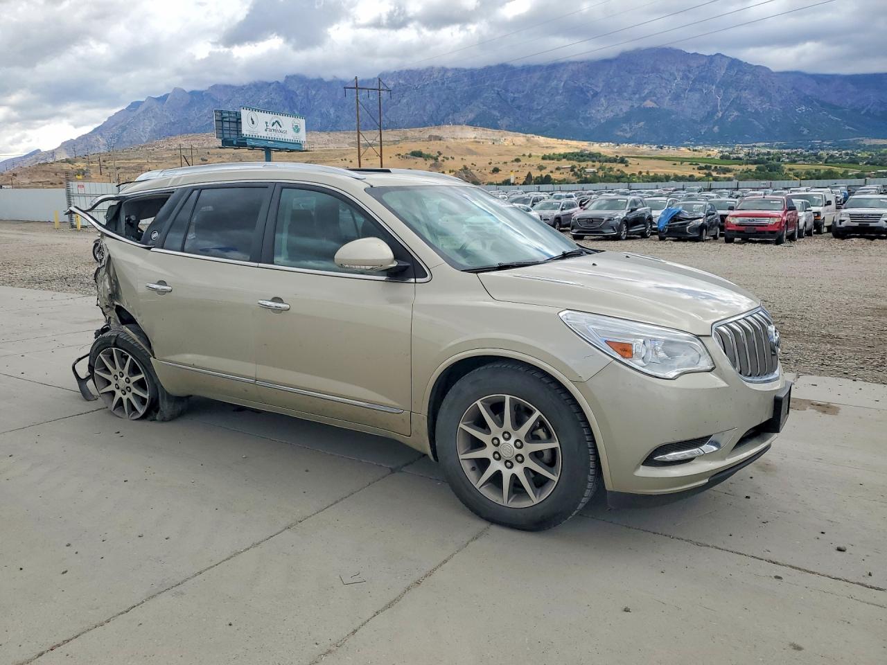 2014 Buick Enclave Tan vin: 5GAKVBKD7EJ243782