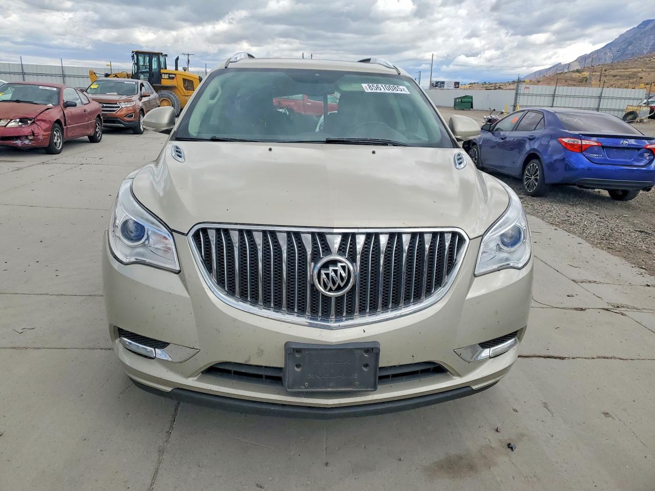 2014 Buick Enclave Tan vin: 5GAKVBKD7EJ243782